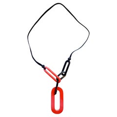 Hermès Corn et Laque Vintage Necklace