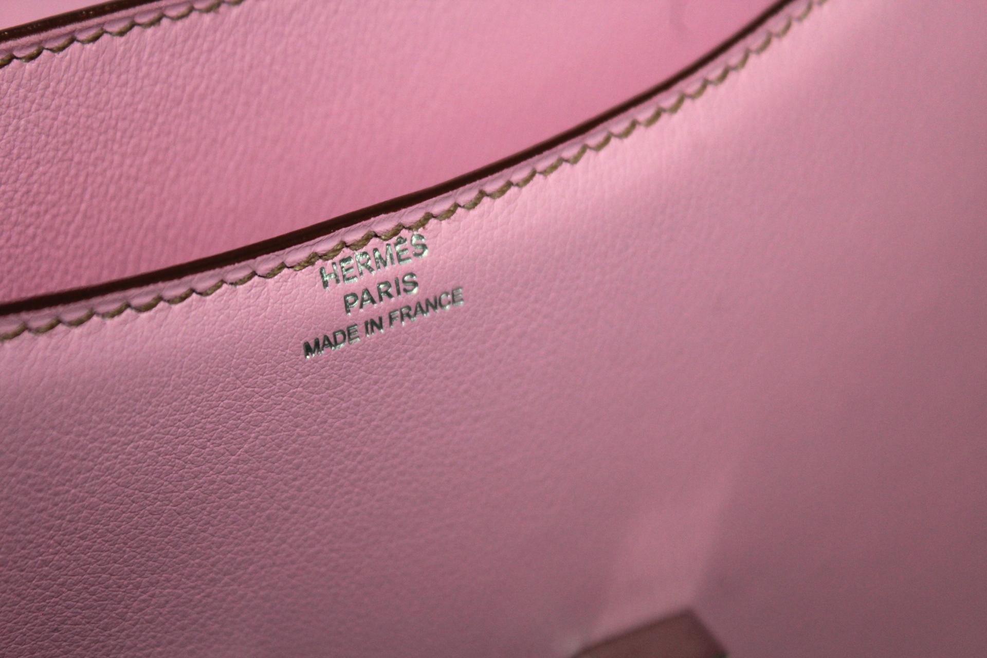 Hermès Costance Mini Swift Pink Leather 2