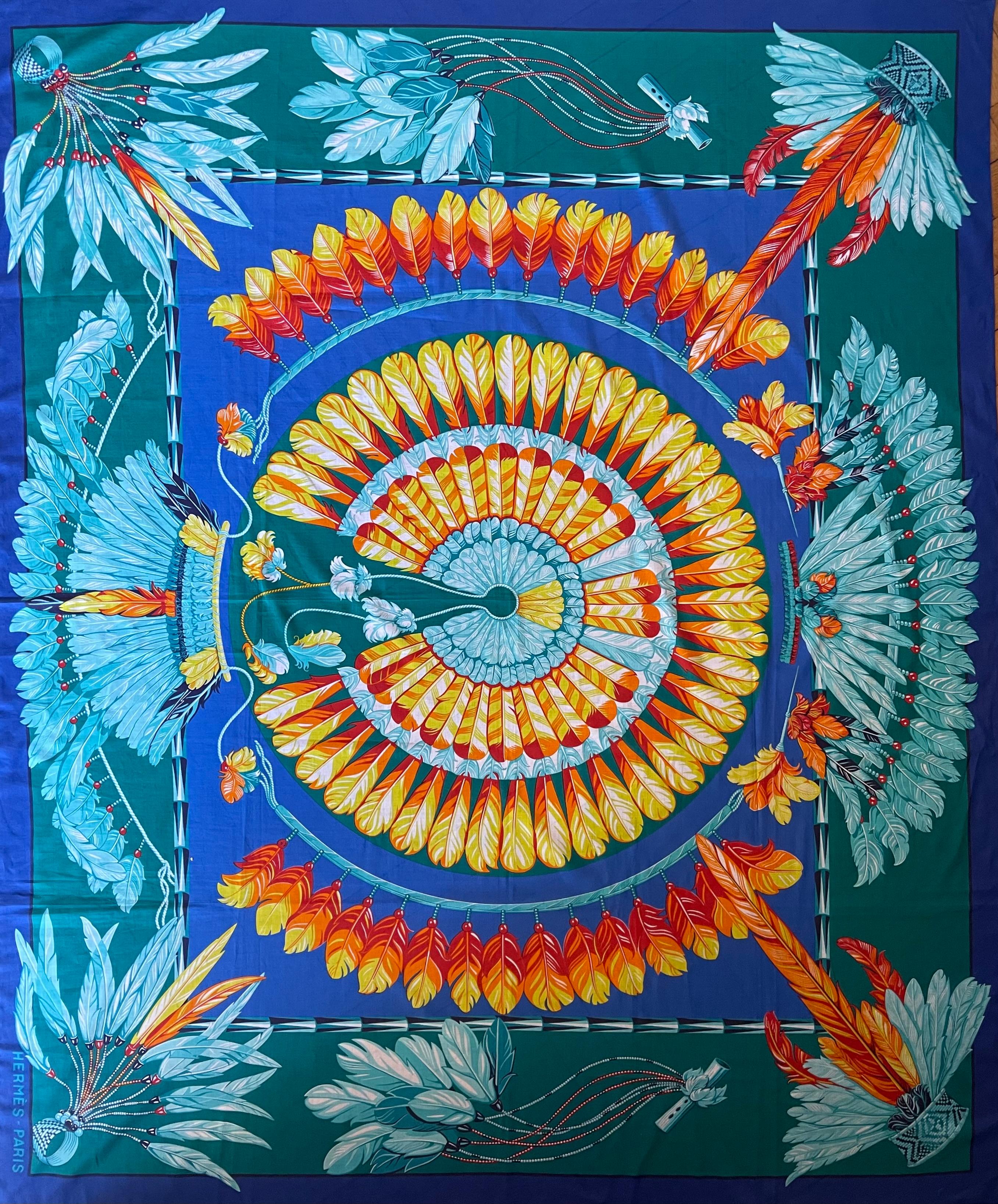 Hermès Pareo in cotone 