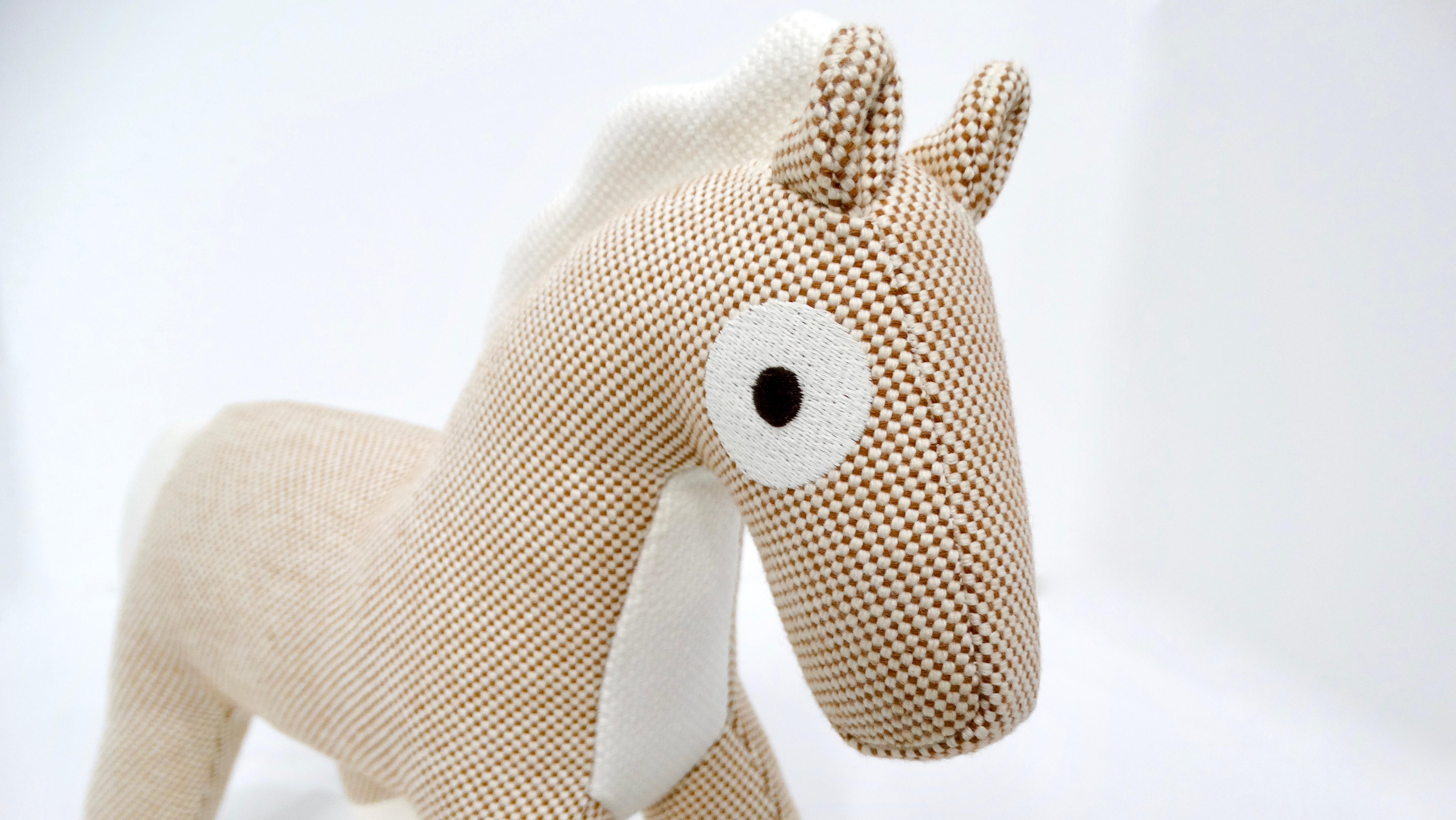 da uomo o donna Hermes Cotone Epopea Honore Naturel Cavallo Peluche Giocattolo in vendita