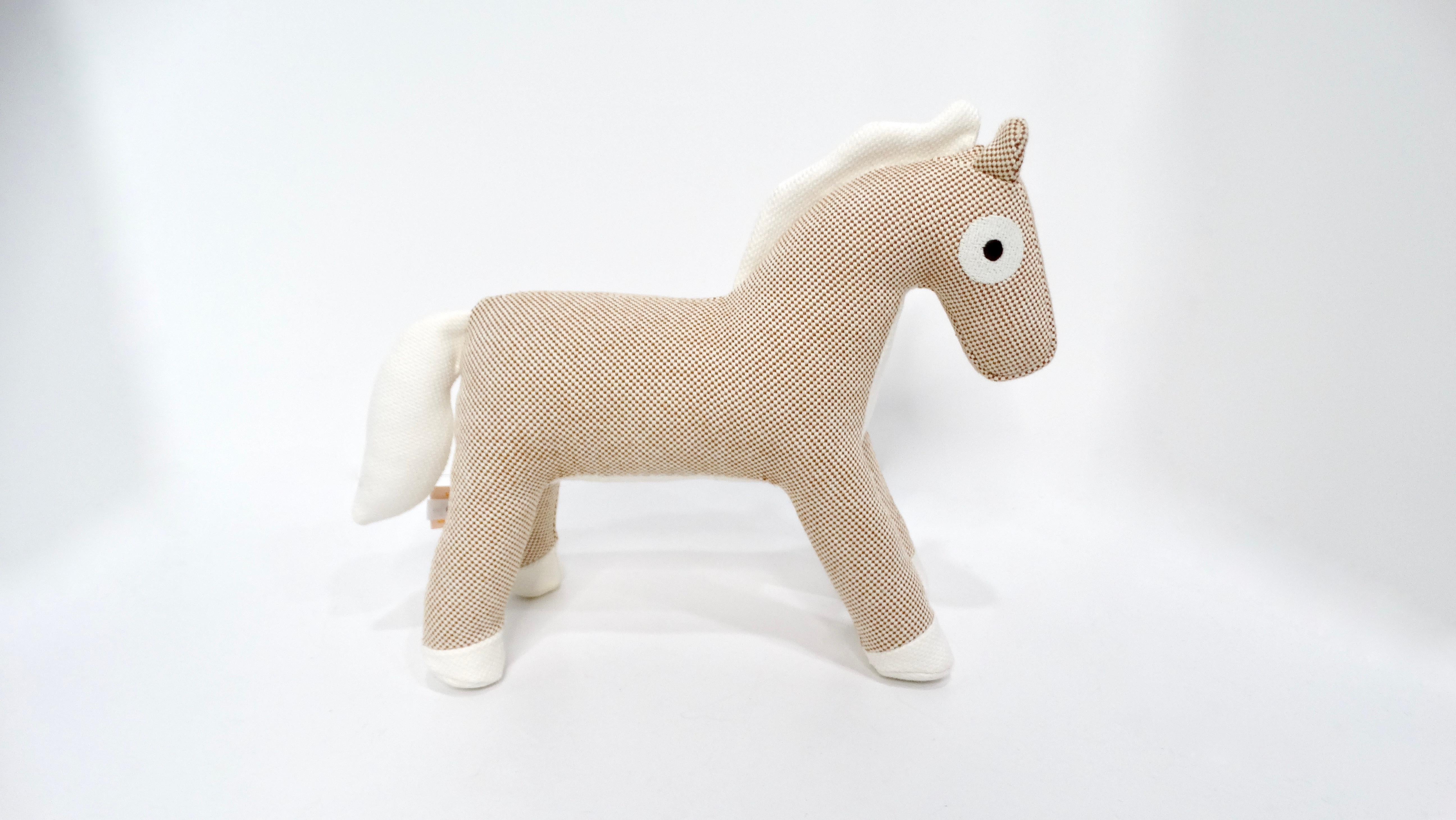 Hermes Cotone Epopea Honore Naturel Cavallo Peluche Giocattolo in vendita 1