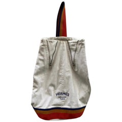 Hermes cotton mono shoulder Backpack
