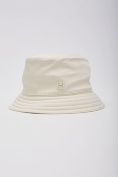 Hermès Cotton Pale Yellow Fred H Cut Bucket Hat