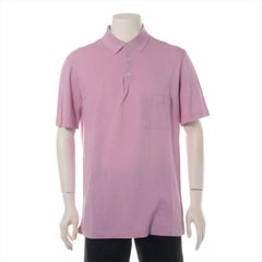 Hermès Cotton Polo Shirt Pink