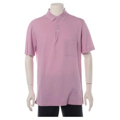 Hermès Cotton Polo Shirt Pink