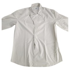 Hemes Long sleeve sportif shirt cotton popeline Collared size 39