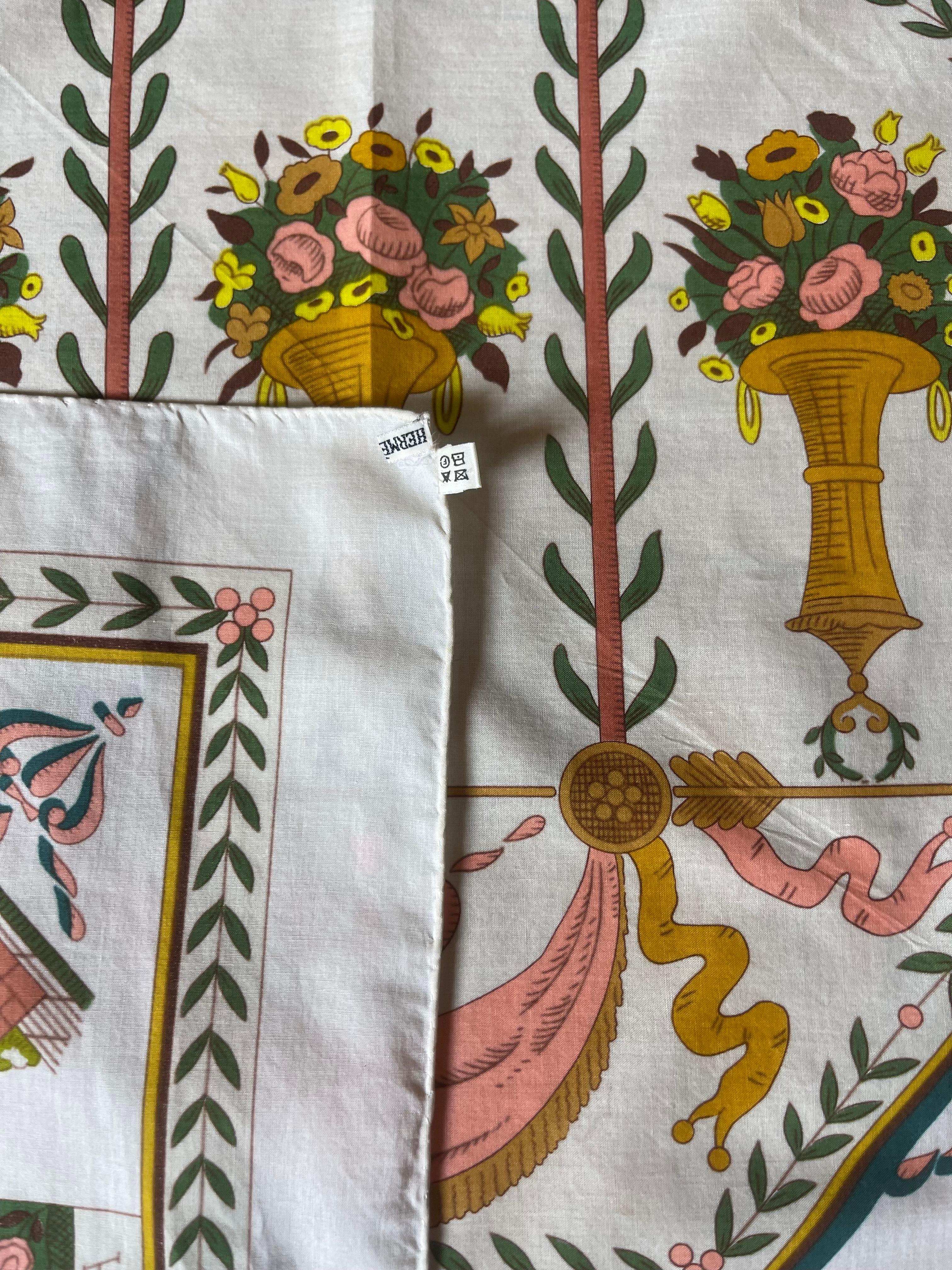Hermès Baumwollschal 
