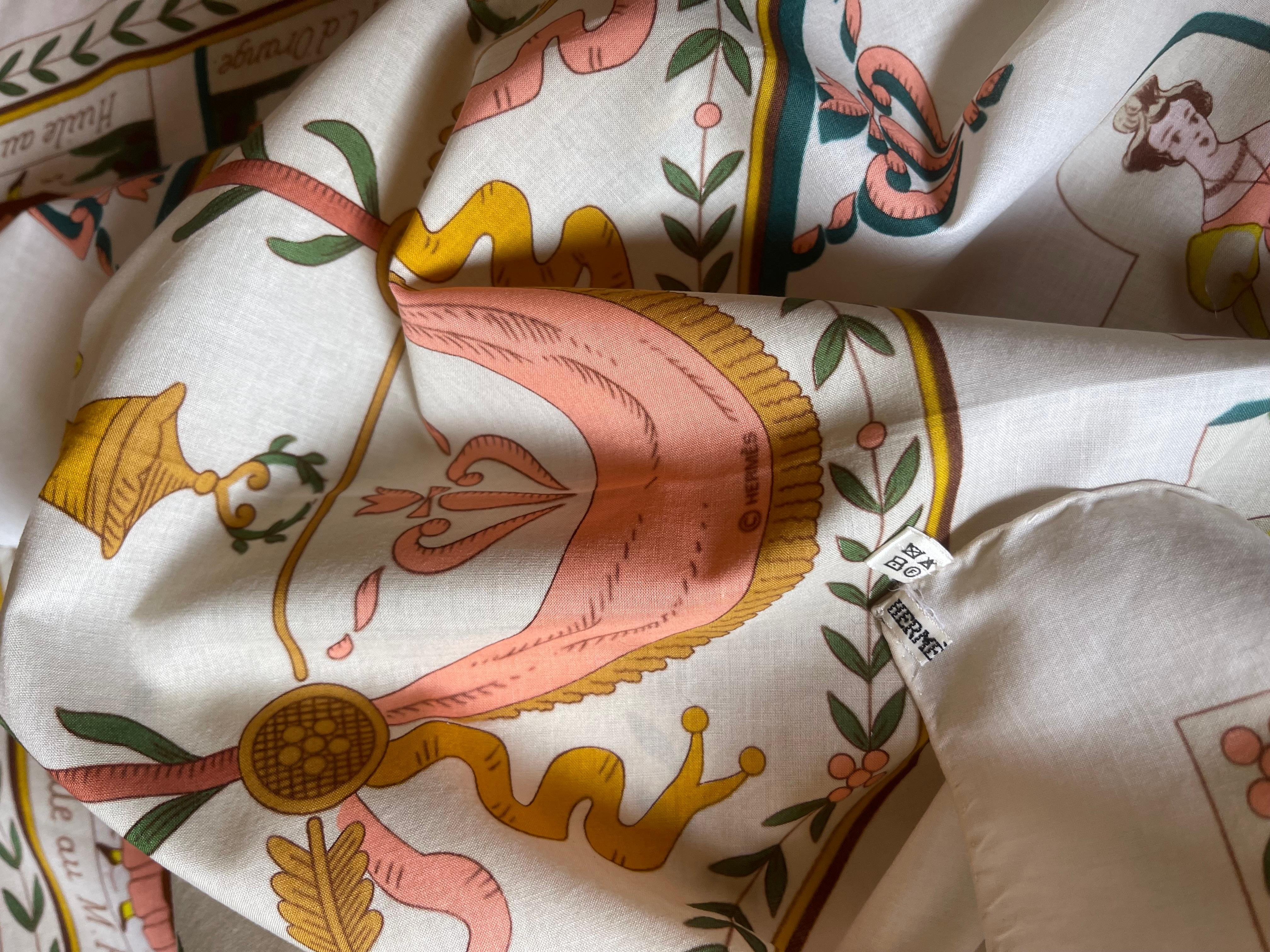 Hermès Baumwollschal 