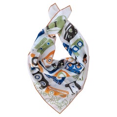 Hermès Cotton Scarf Mix Tape Unisex Audio Tapes