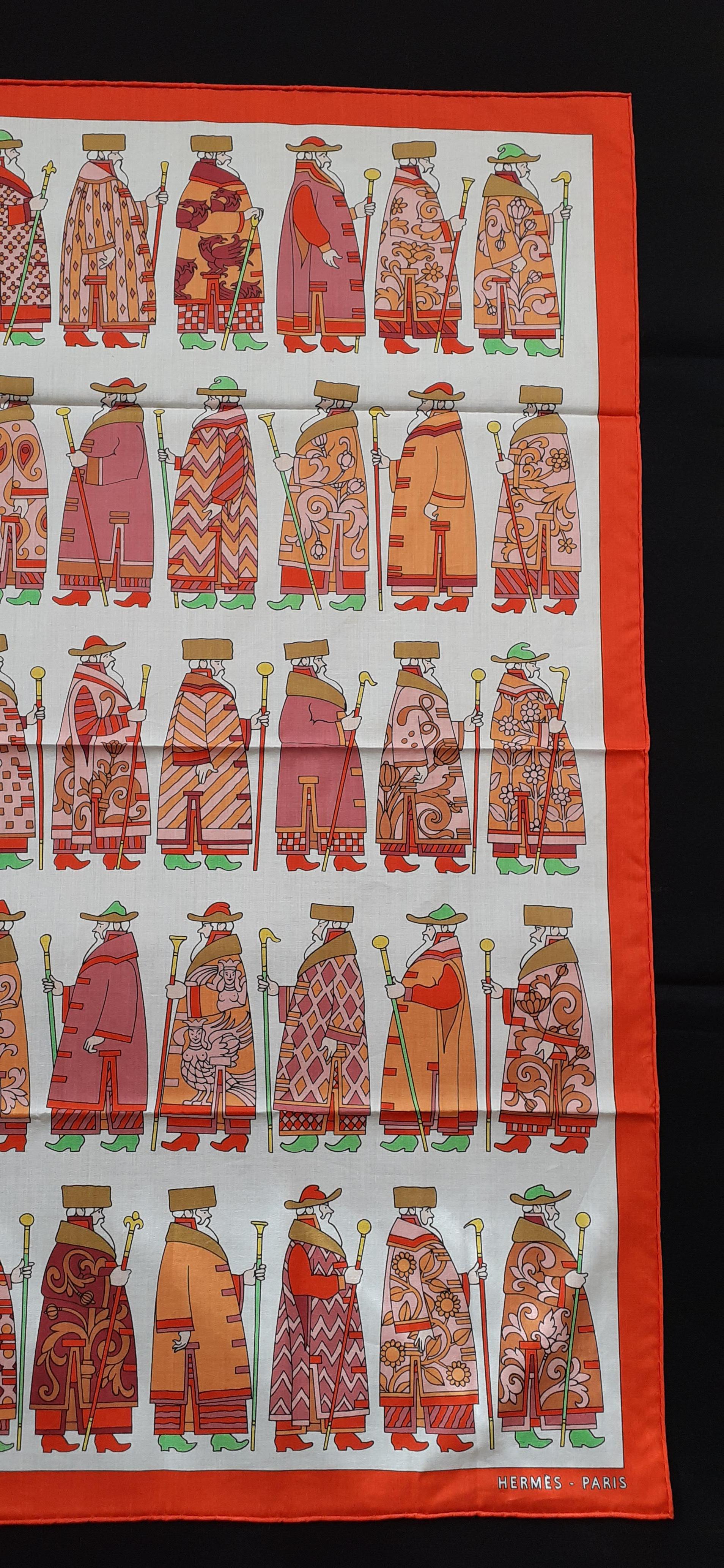 hermes scarf dimensions