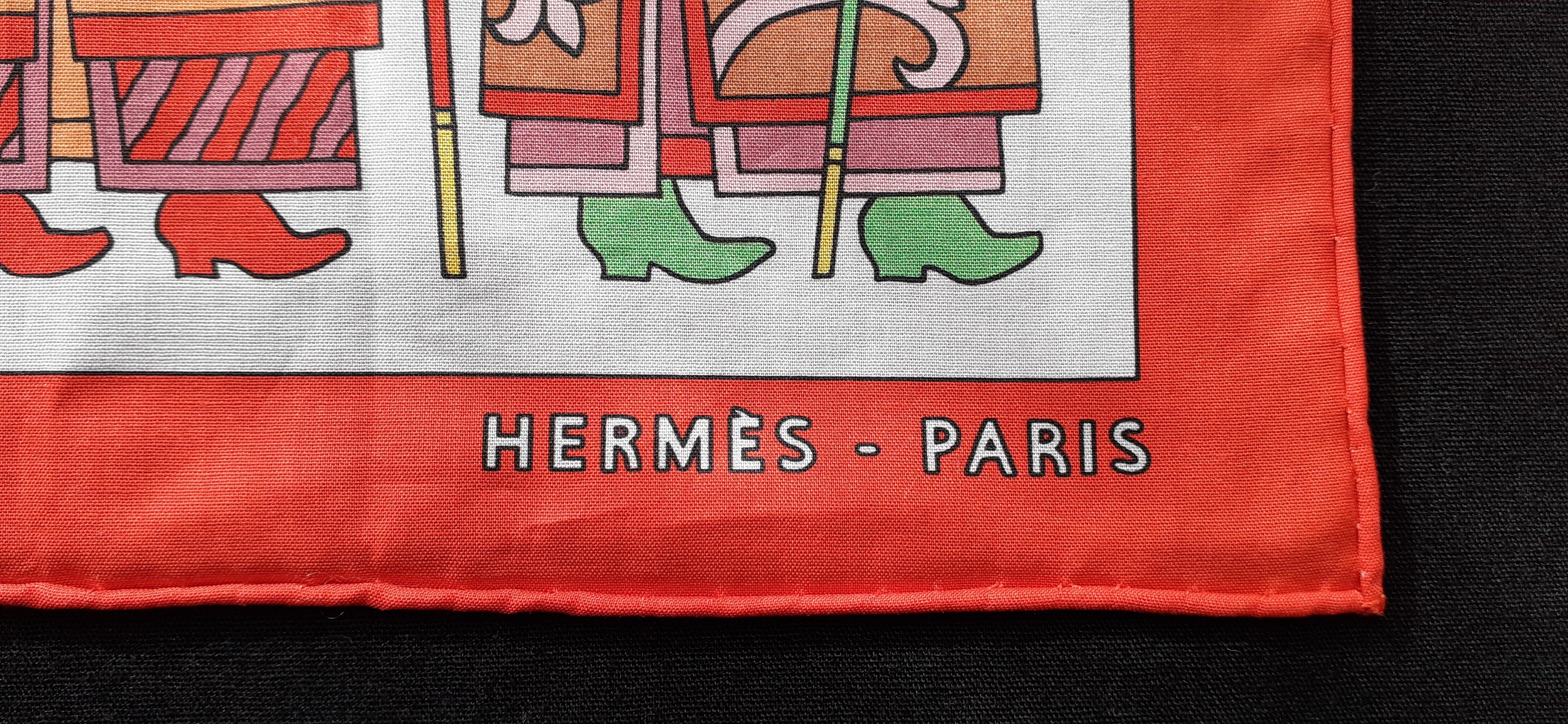 hermes scarf pattern