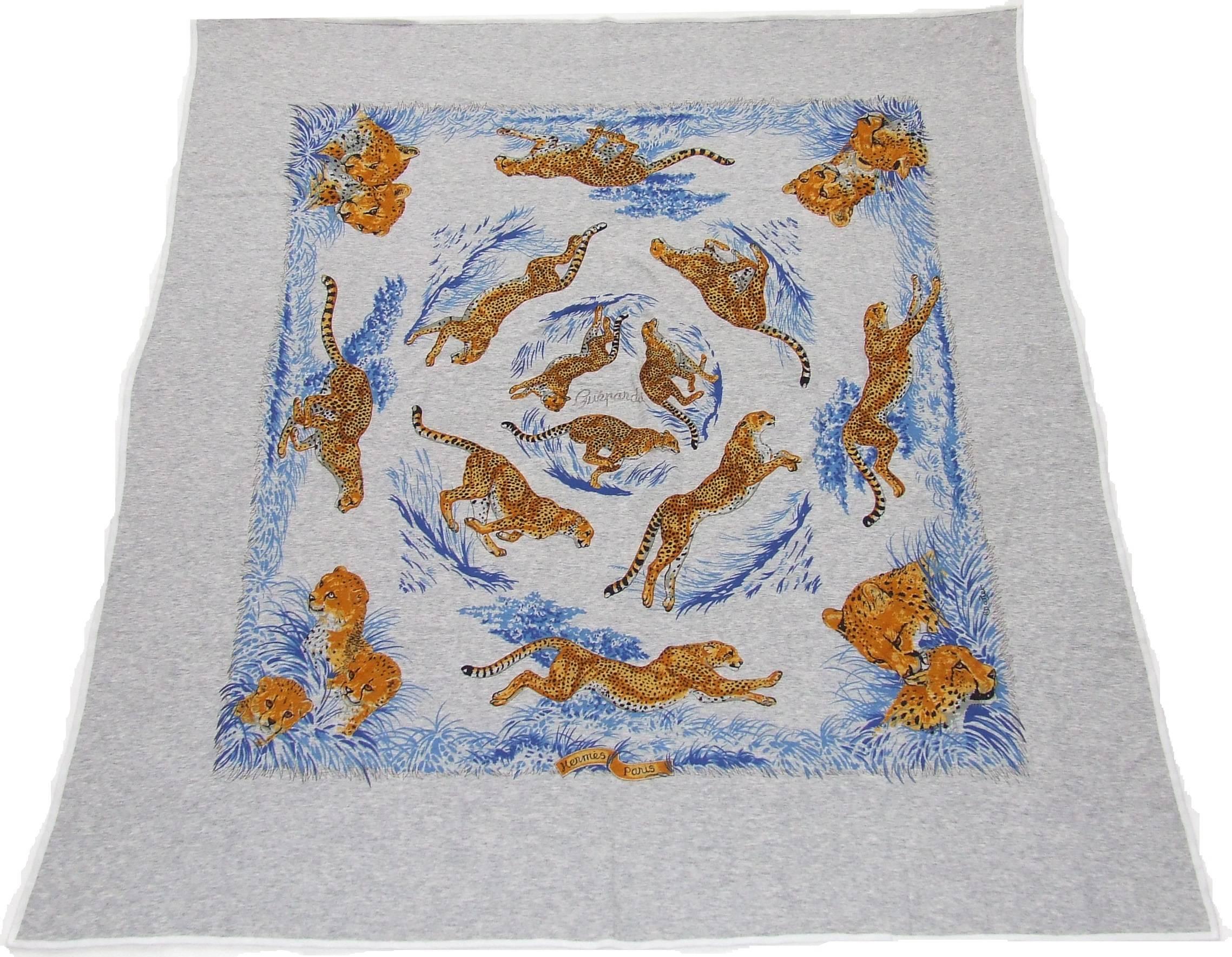 Beautiful and Rare Authentic Hermes Tee-shirt Scarf

Pattern: 