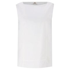 Top senza maniche in cotone Hermes