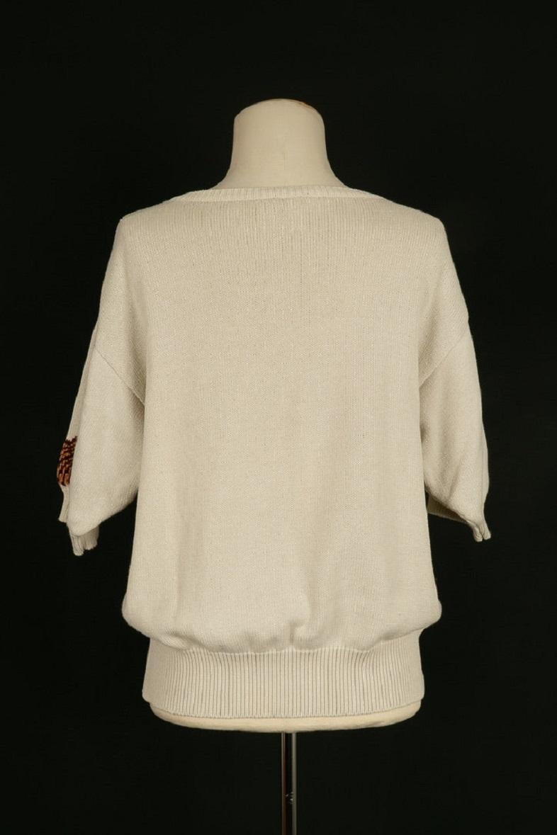 Beige Hermès Cotton Sweater For Sale