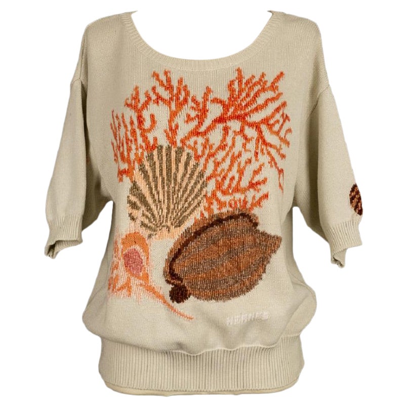 Hermès Cotton Sweater For Sale