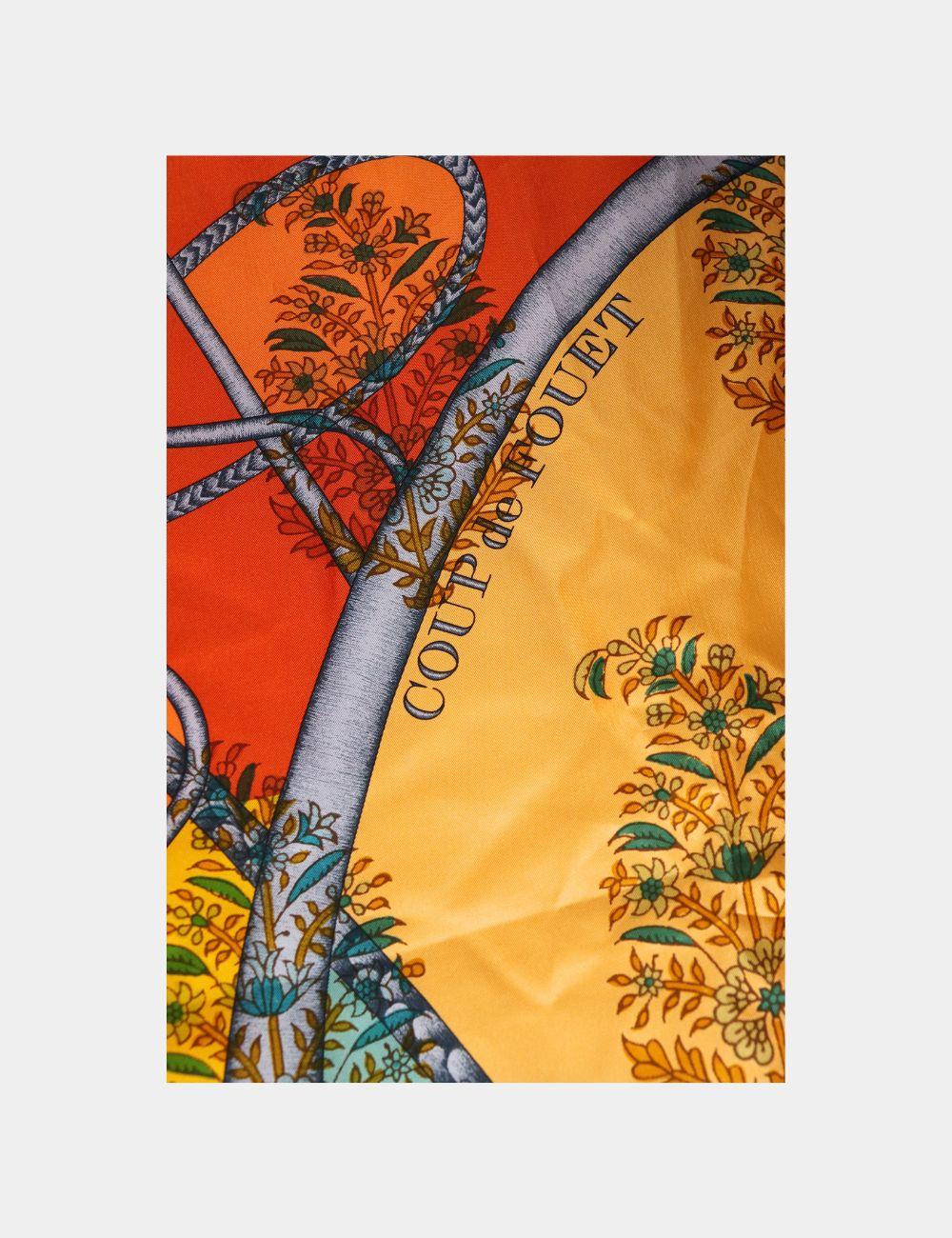 Hermès Coup de Fouet Scarf 140 In New Condition For Sale In Amman, JO