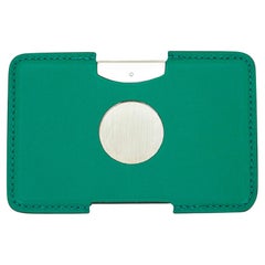 Hermes Coupe Cigar In the Pocket Cigar Cutter Green Swift Leather