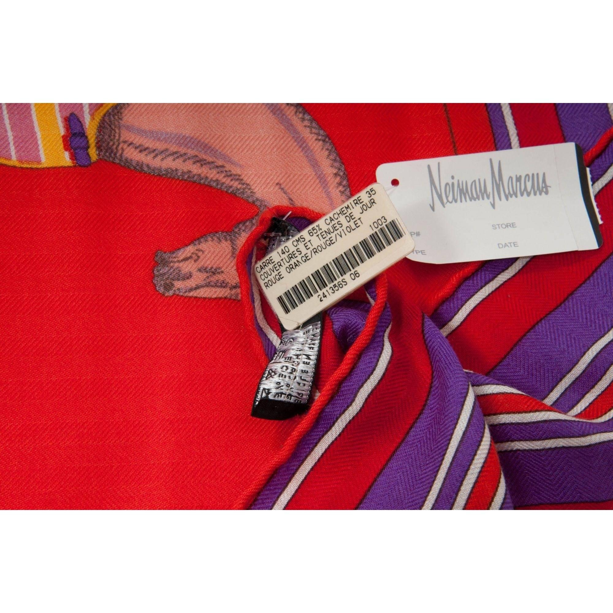- Red Purple Exterior 

- Comes With Box 

- Original Tags Attached 


Condition: 

The item is in overall decent condition with no major imperfections 



Measurements: ( Approximately In Inches ) 

- 55in X 55in 