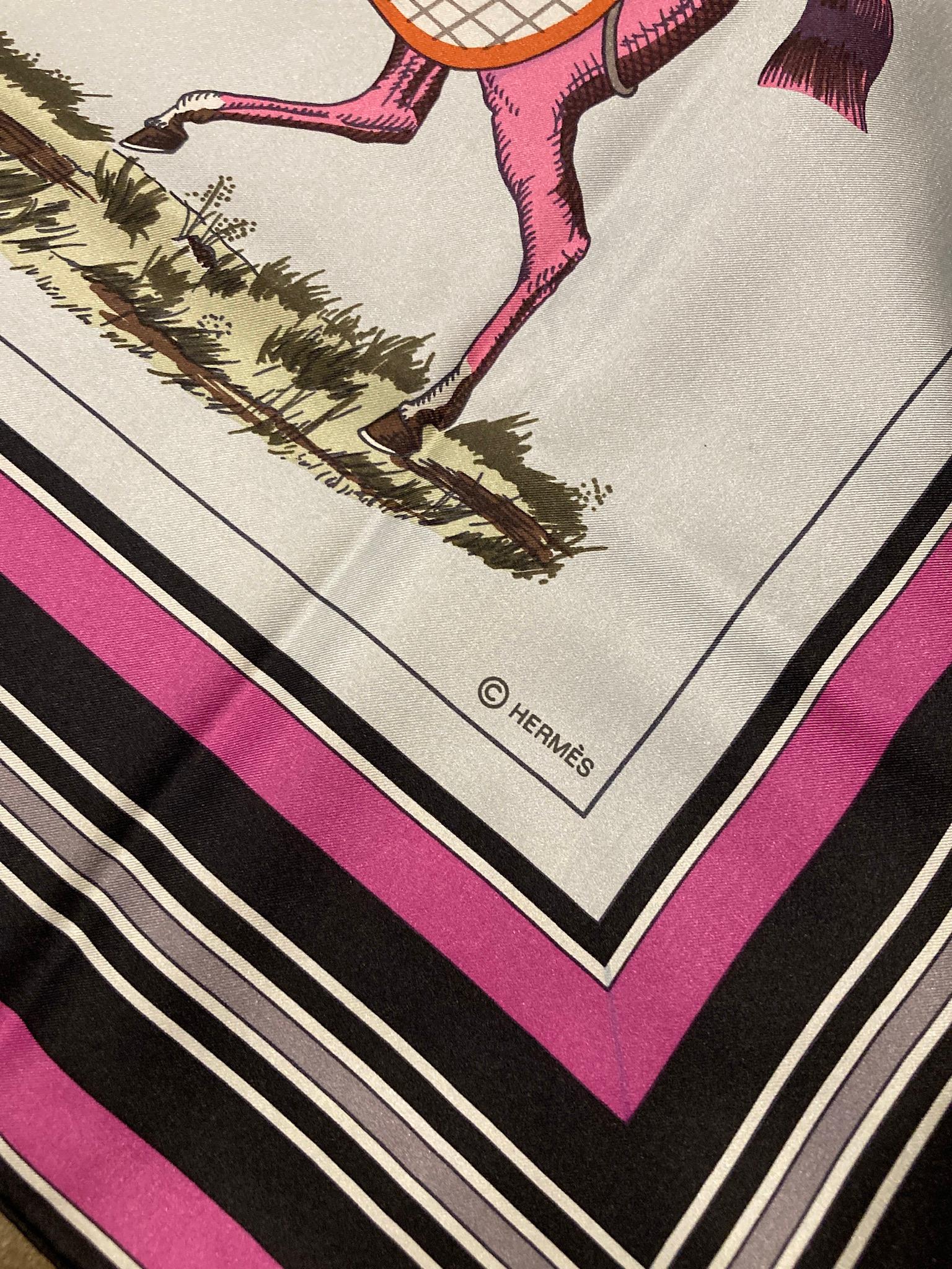 Hermes Couvertures et Tenues de Jour Foulard en soie Châle 140cm  Pour femmes en vente