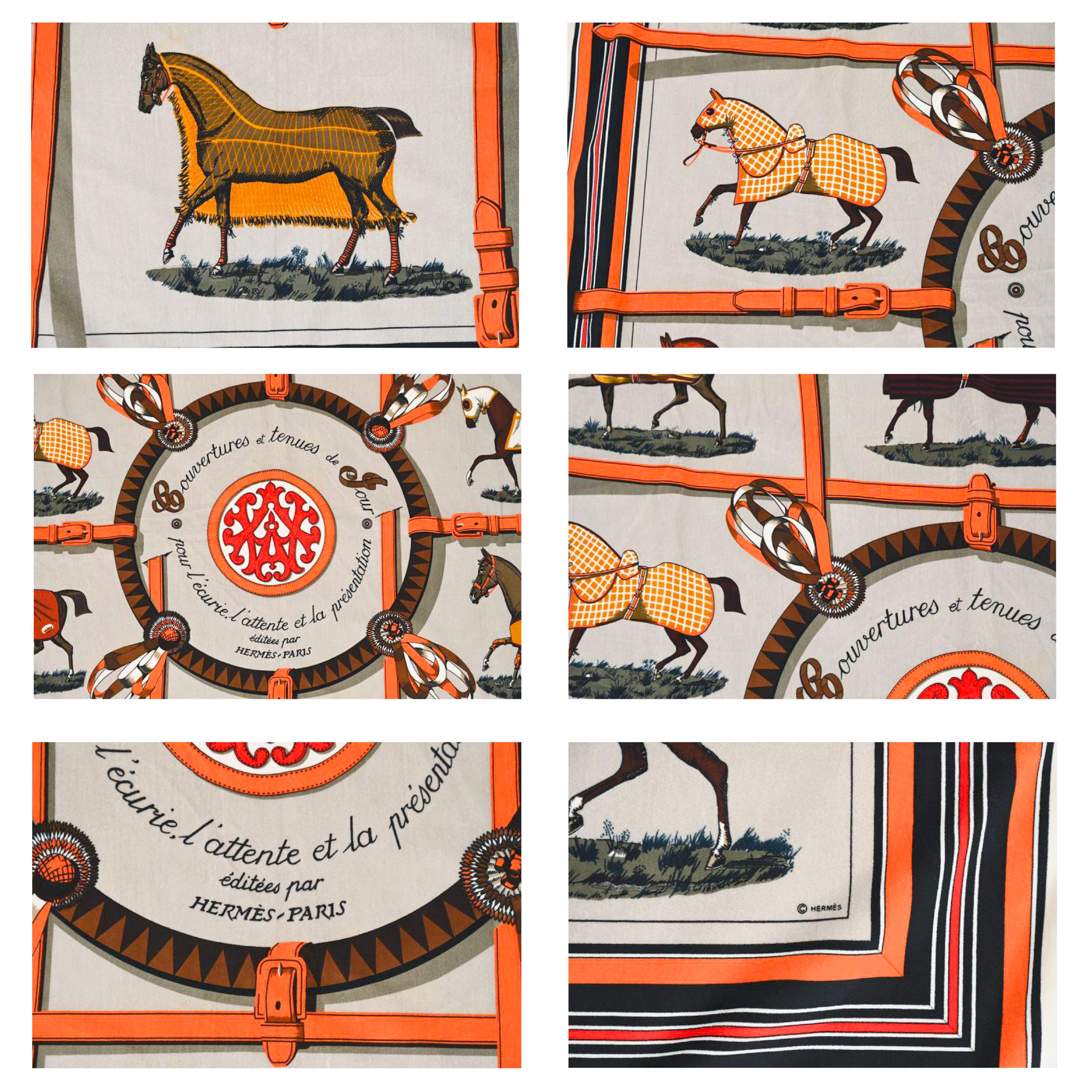 couverture cheval hermes
