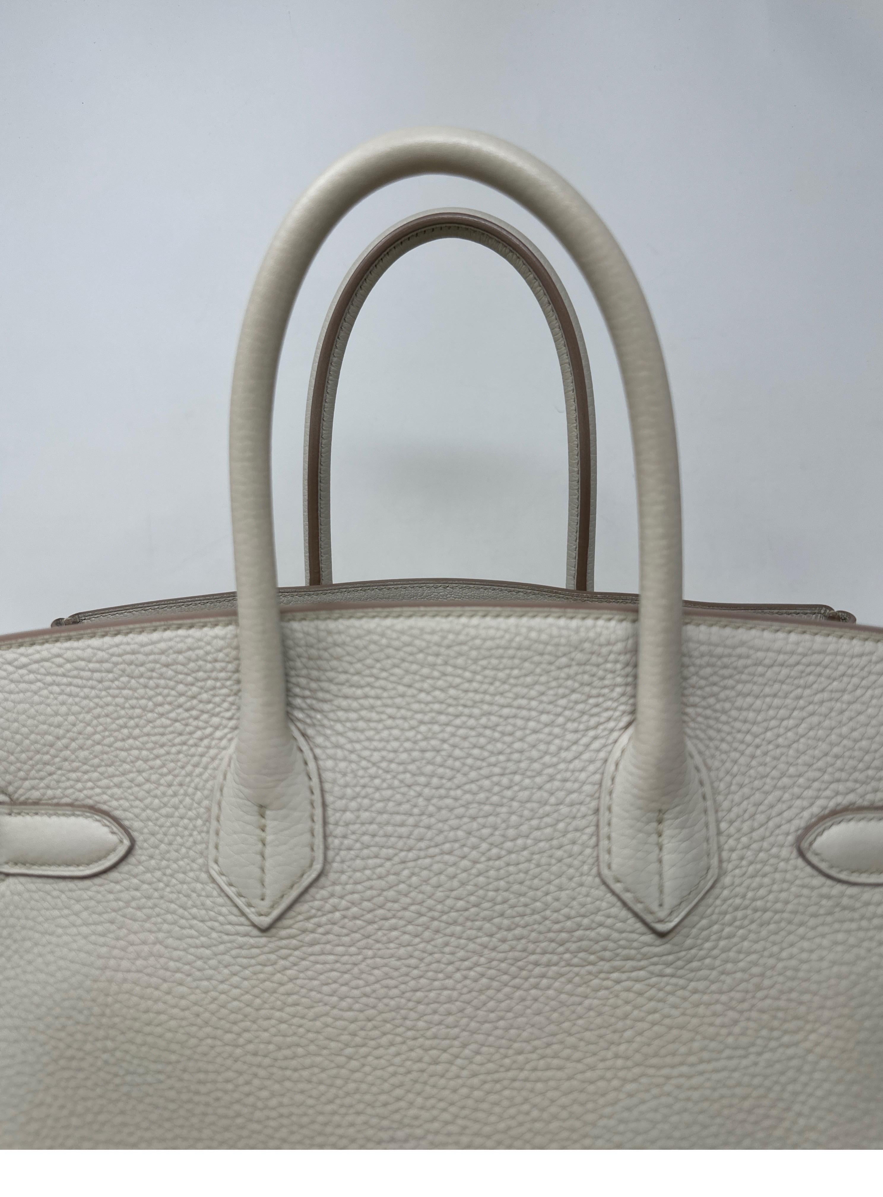 Hermes Craie Birkin 30 Bag  For Sale 2