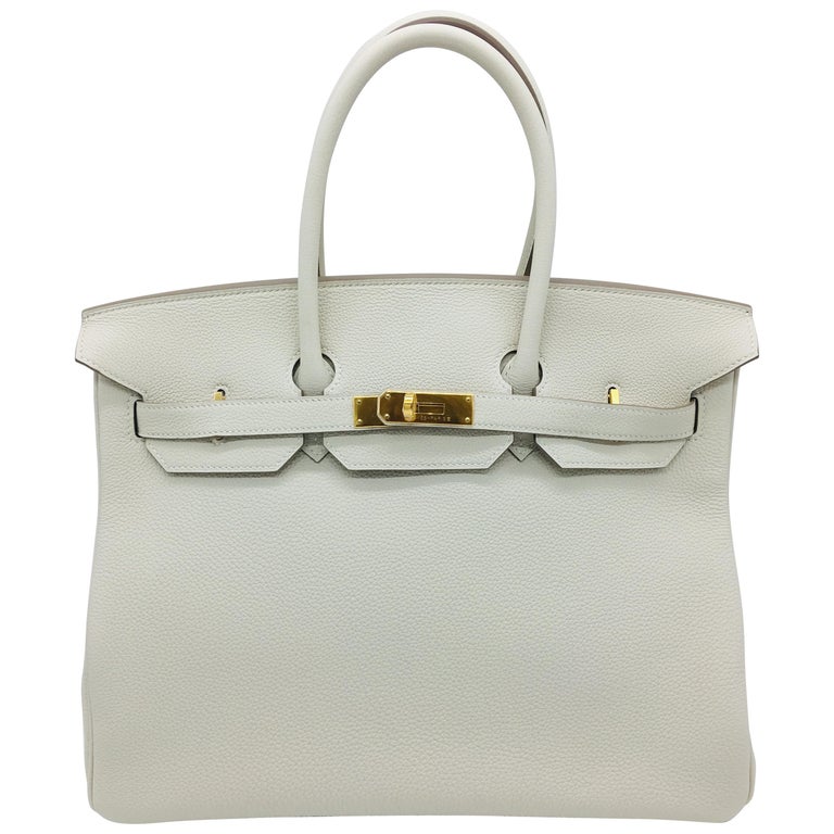 Hermes Craie Birkin 35cm in Togo at 1stDibs | 35cm in