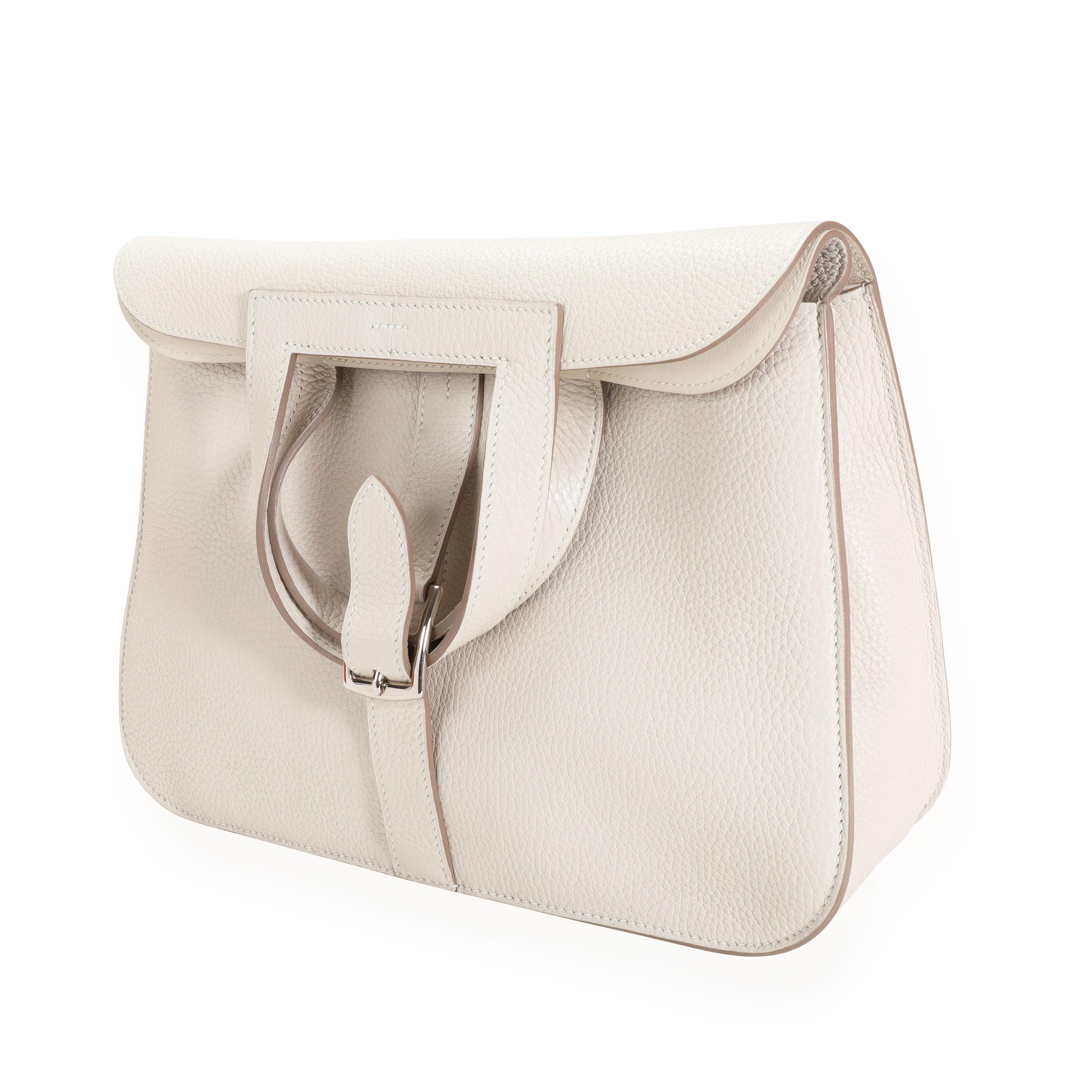 Hermès Craie Clémence Halzan 31 PHW 2