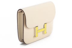Hermes Craie Constance Slim Wallet Belt