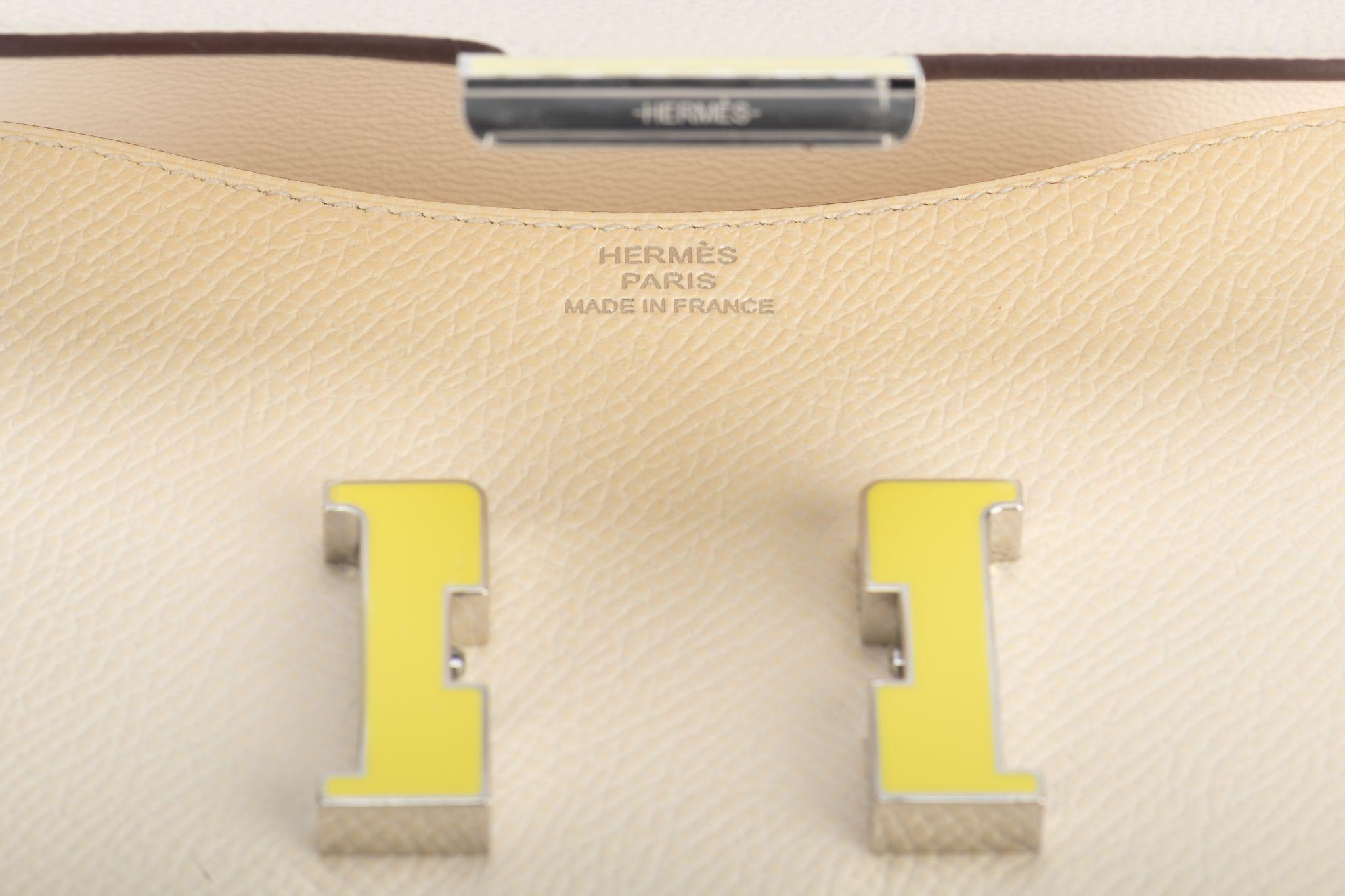 Women's Hermes Craie Constance Slim Wallet Belt For Sale
