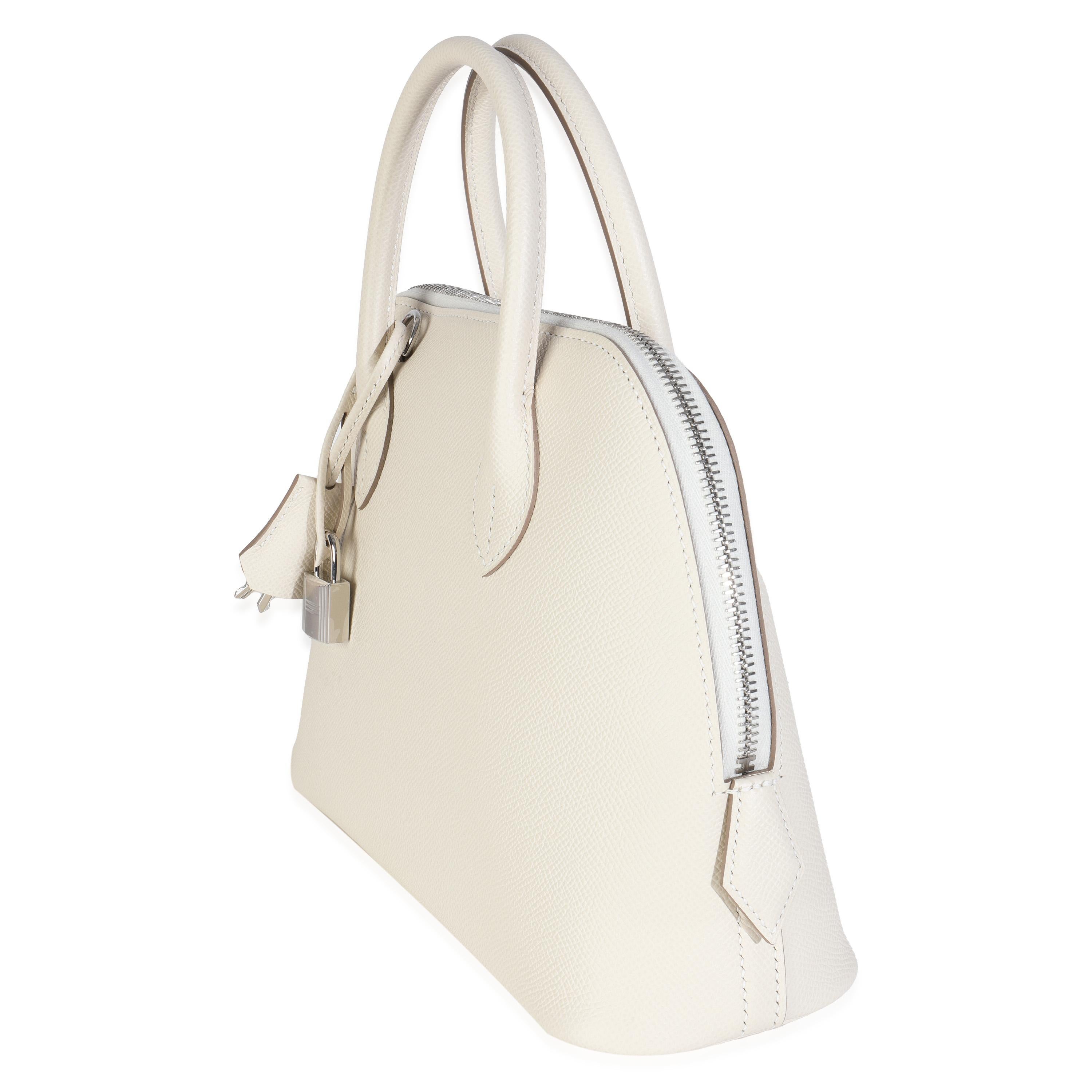 Beige Hermès Craie Epsom 1923 Bolide 25 PHW en vente