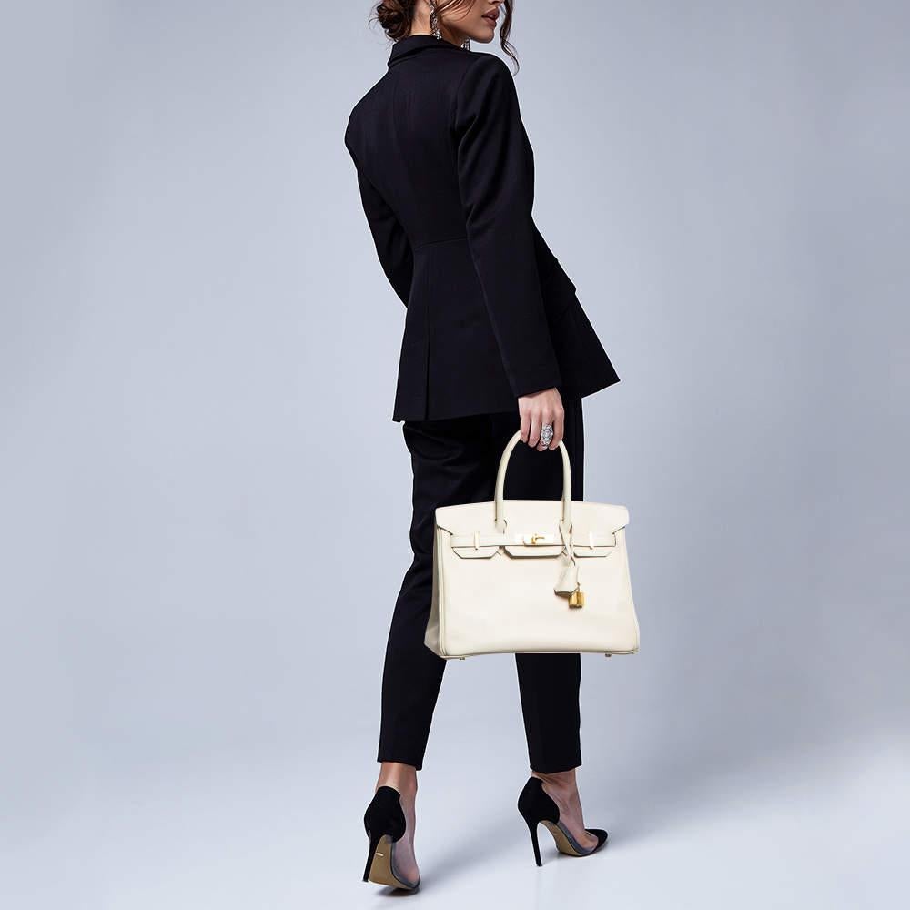The Hermès Birkin is rightly one of the most desired handbags in the world. Handcrafted from the highest quality of leather by skilled artisans it takes long hours of rigorous effort to stitch a Birkin together. Crafted with expertise the bag