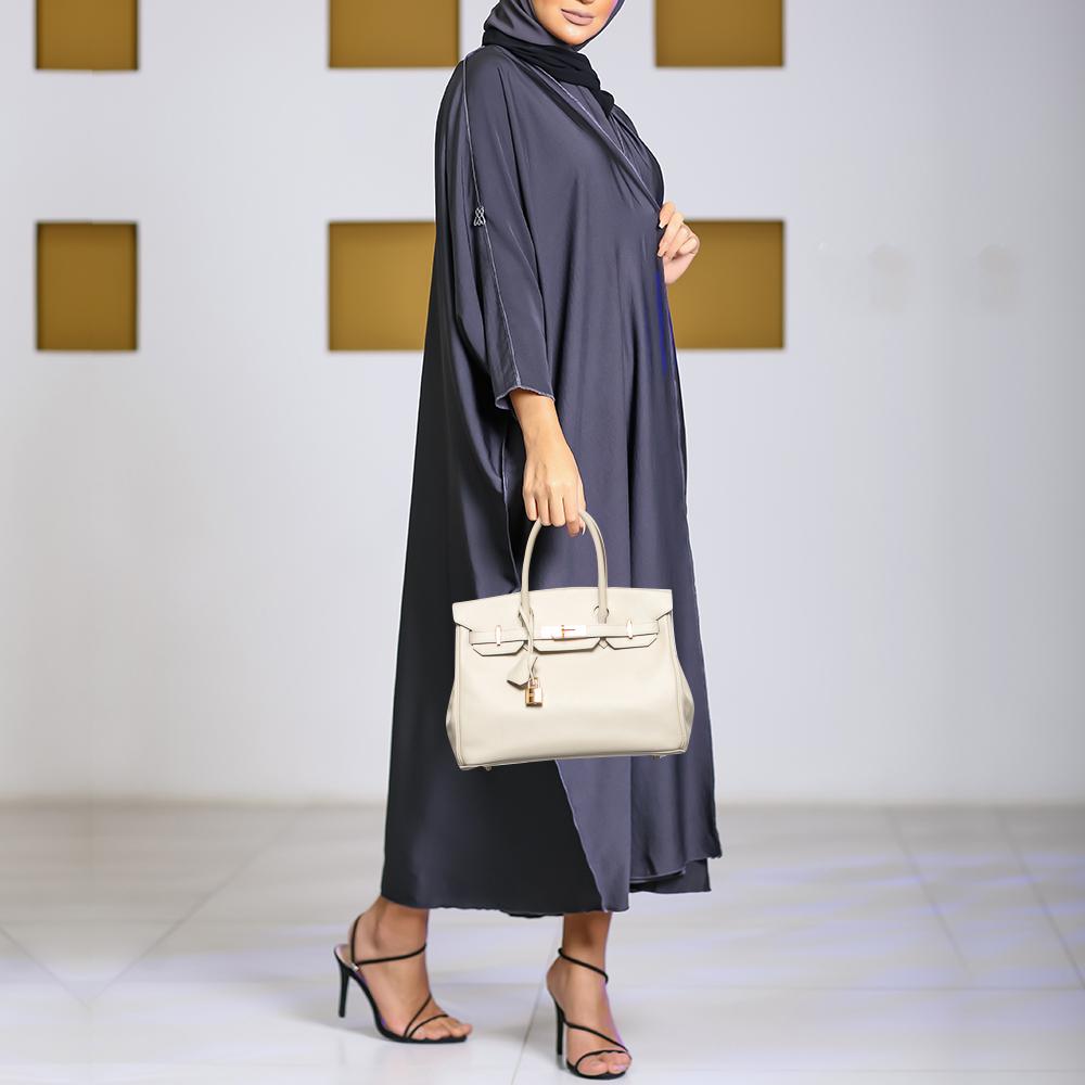 For those wishing to own an authentic Birkin bag, there is no better time to buy this coveted work of art than now. Here, we have this Birkin 30 just for you. Crafted in France, the bag features dual top handles and a matching clochette. The bag
