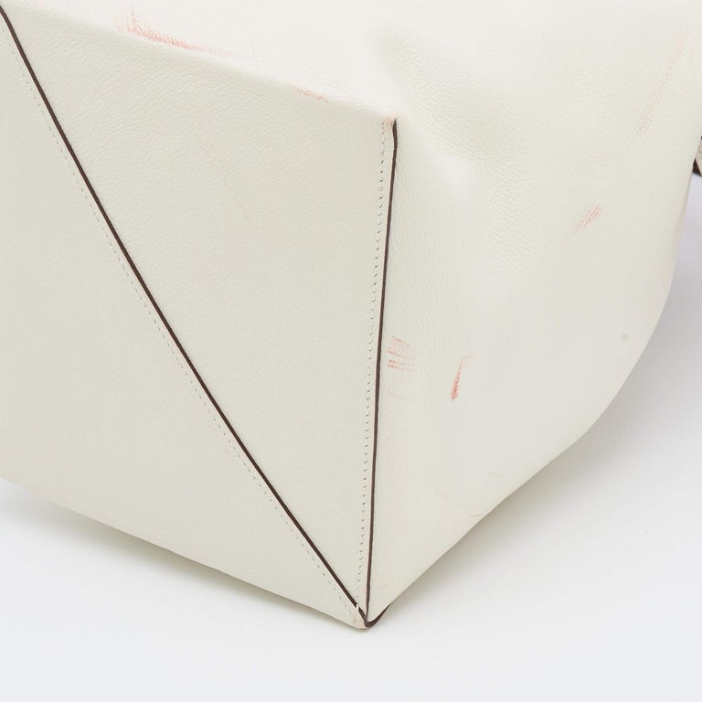 Hermes Craie Evercolor Leather Licol Bag For Sale at 1stDibs