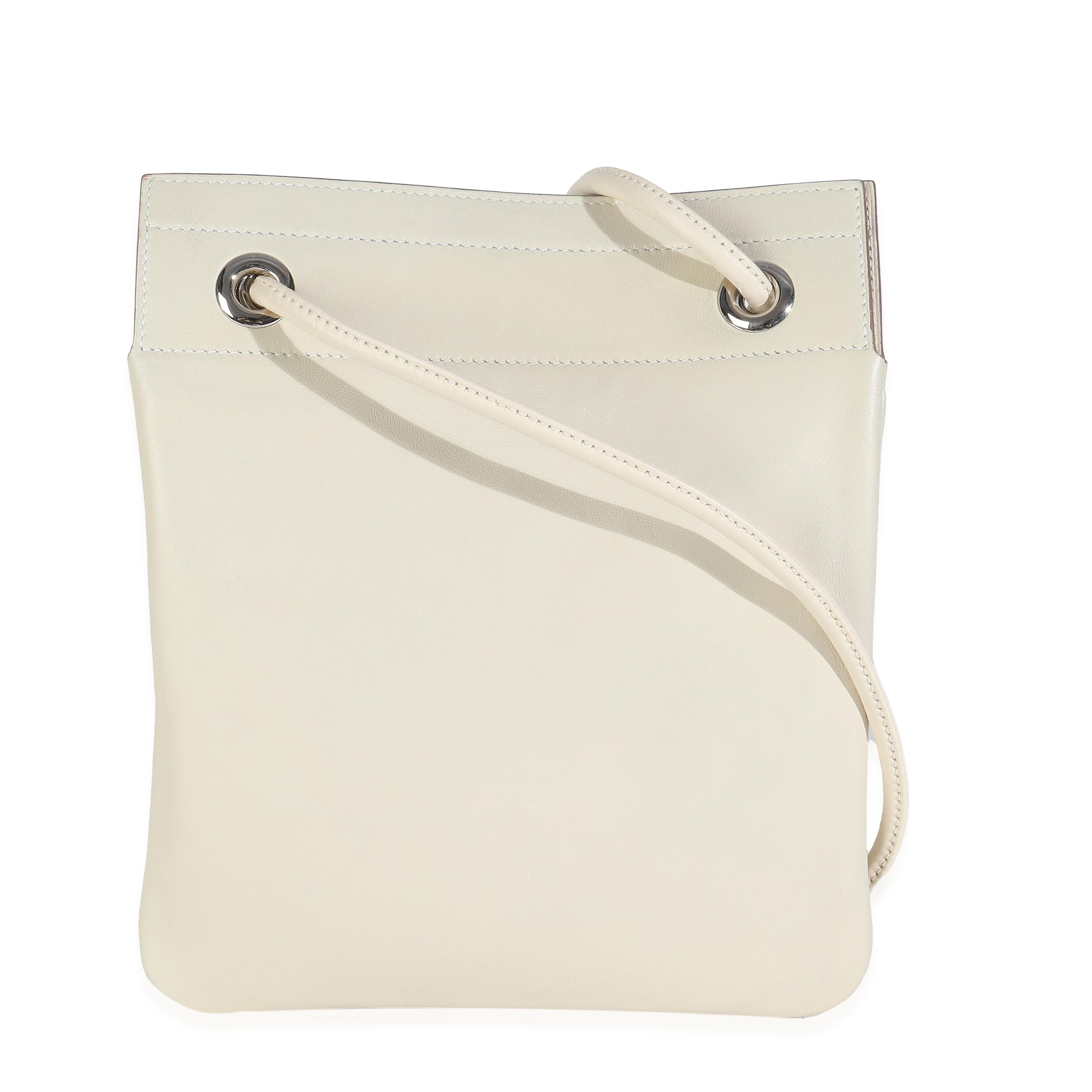 Listing Title: Hermès Craie Milo Lambskin Swift Mini Aline
SKU: 148410
MSRP: 2025.00 USD
Condition: Pre-owned 
Handbag Condition: Excellent
Condition Comments: Item is in excellent condition and displays light signs of wear. Scuffing along corners.