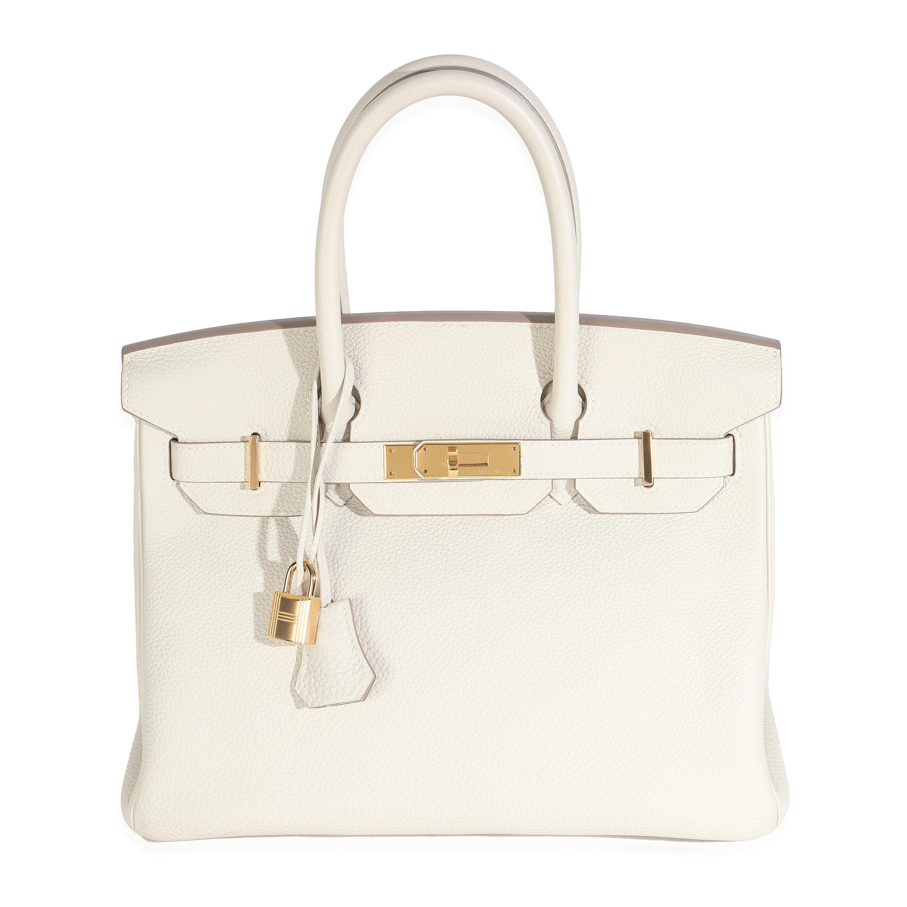 Femenino o masculino Hermès Craie Togo Birkin 30 GHW en venta