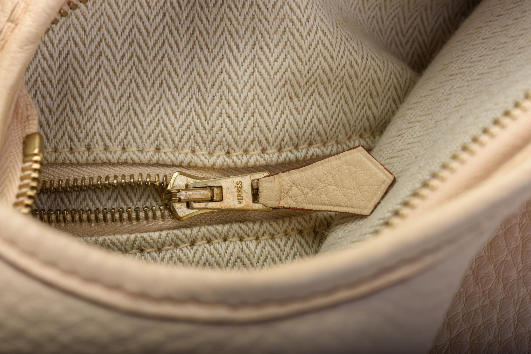 Hermes Cream Masai Shoulder Bag 5