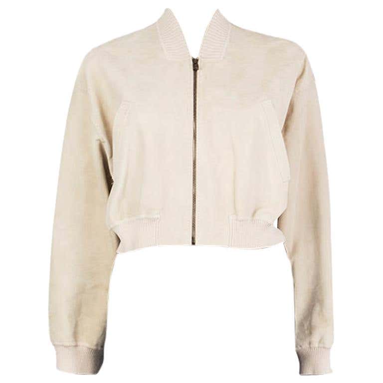1990s Thierry Mugler White Belted Safari Jacket For Sale at 1stDibs