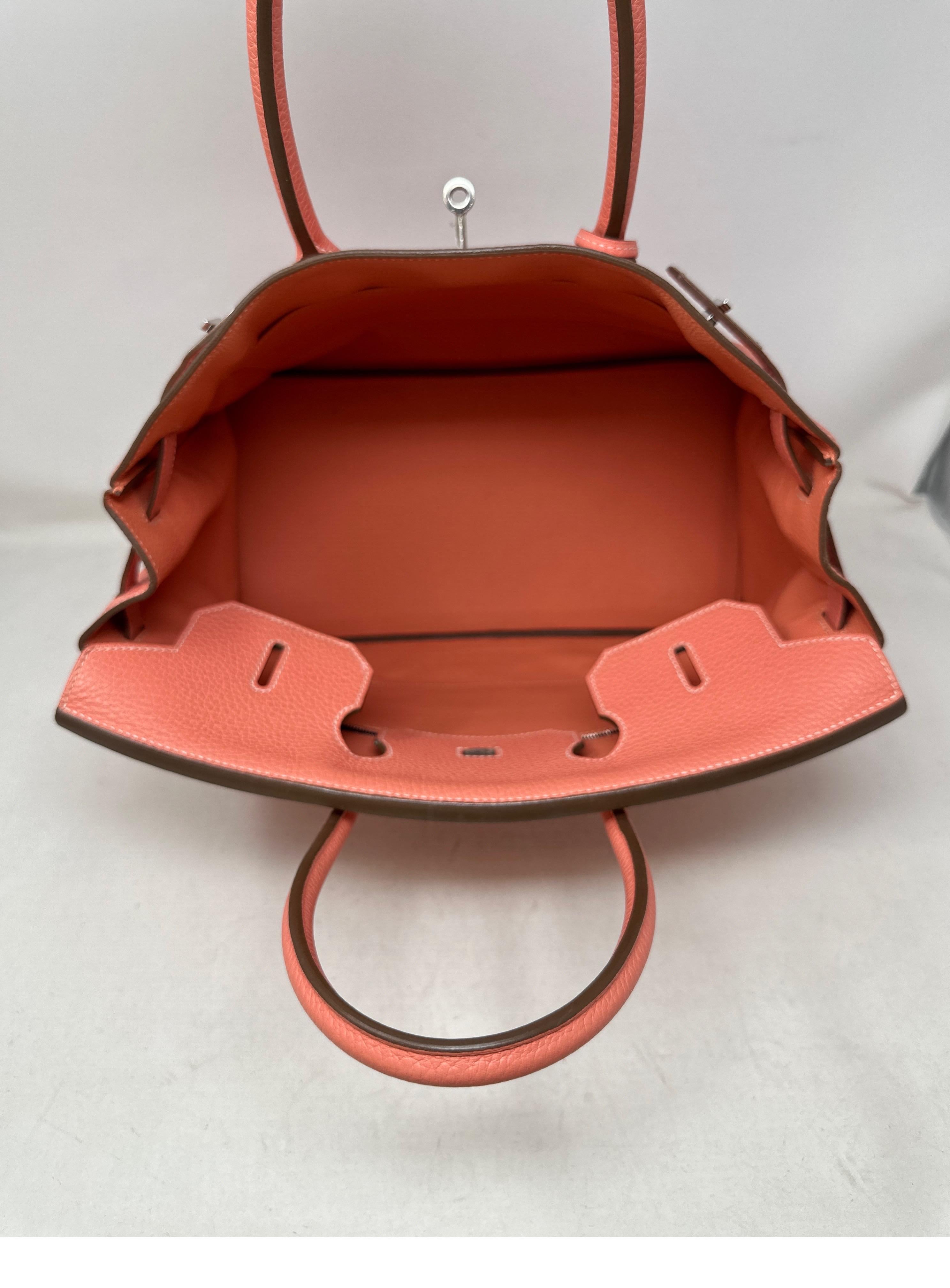 Hermes Crevette Birkin 35 Bag  For Sale 7