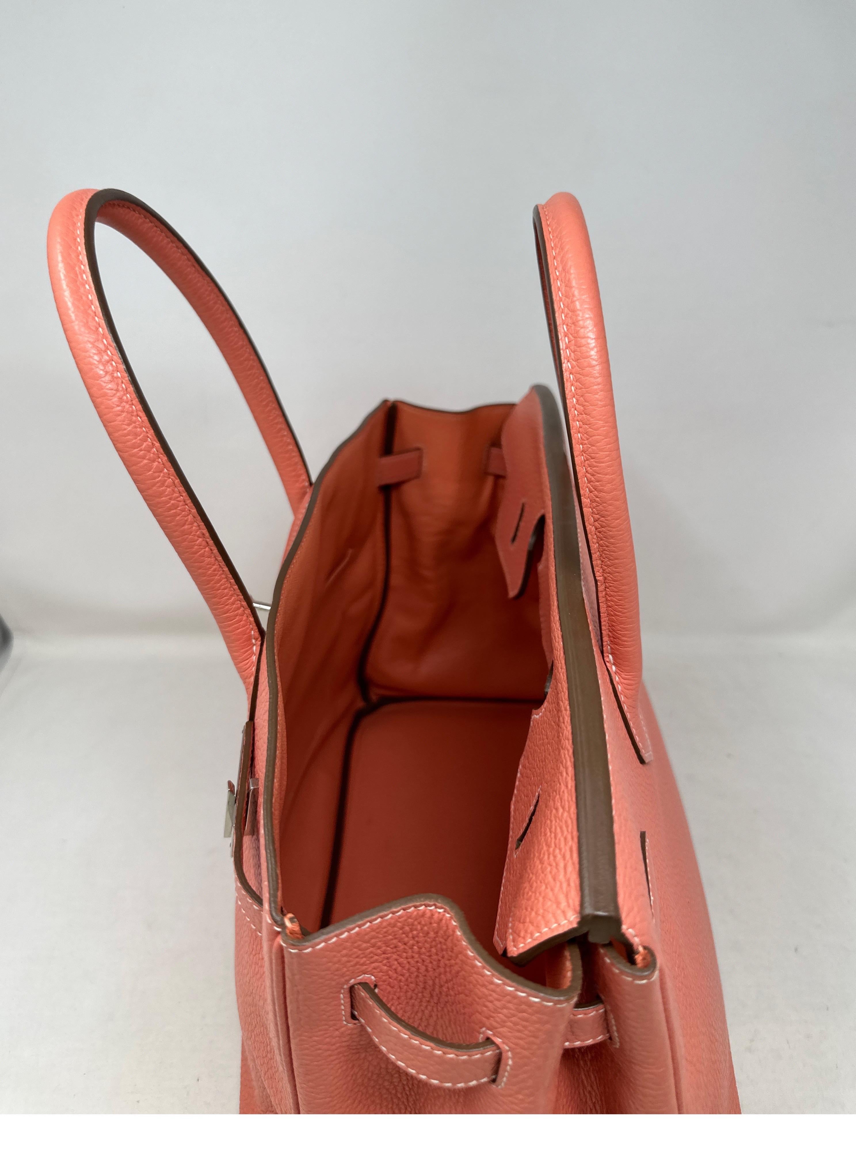 Hermes Crevette Birkin 35 Bag  For Sale 8