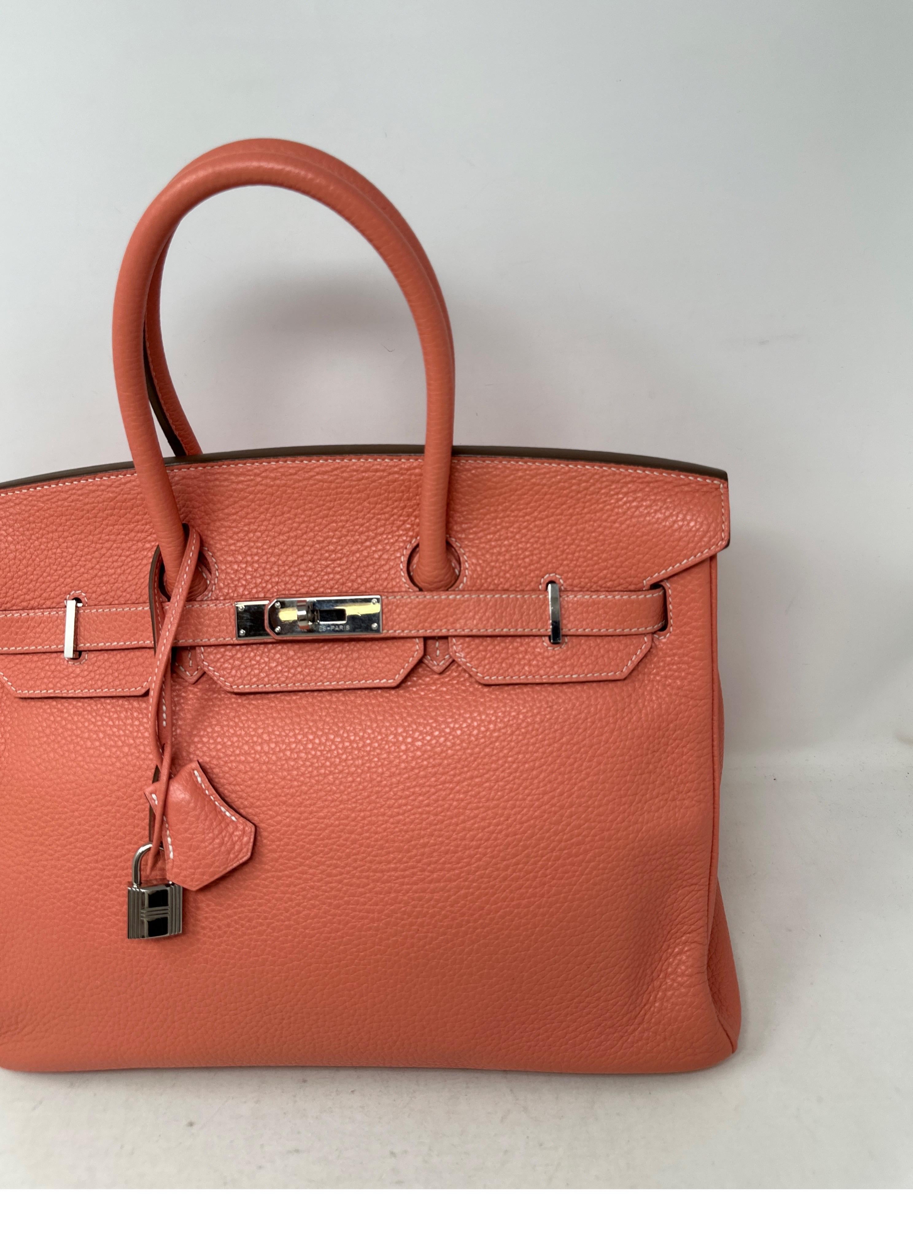Hermes Crevette Birkin 35 Bag  For Sale 12