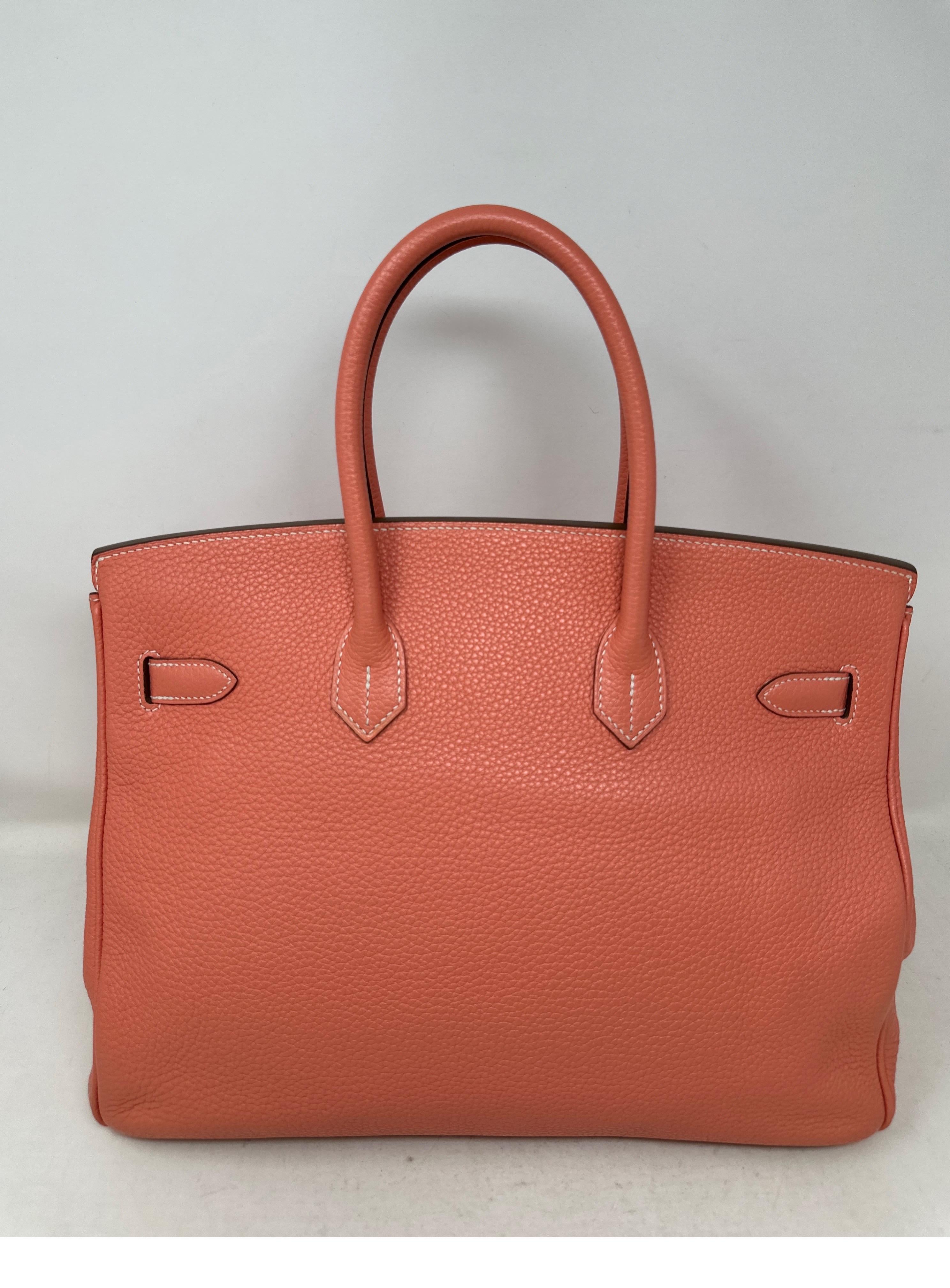 Hermes Crevette Birkin 35 Bag  For Sale 13