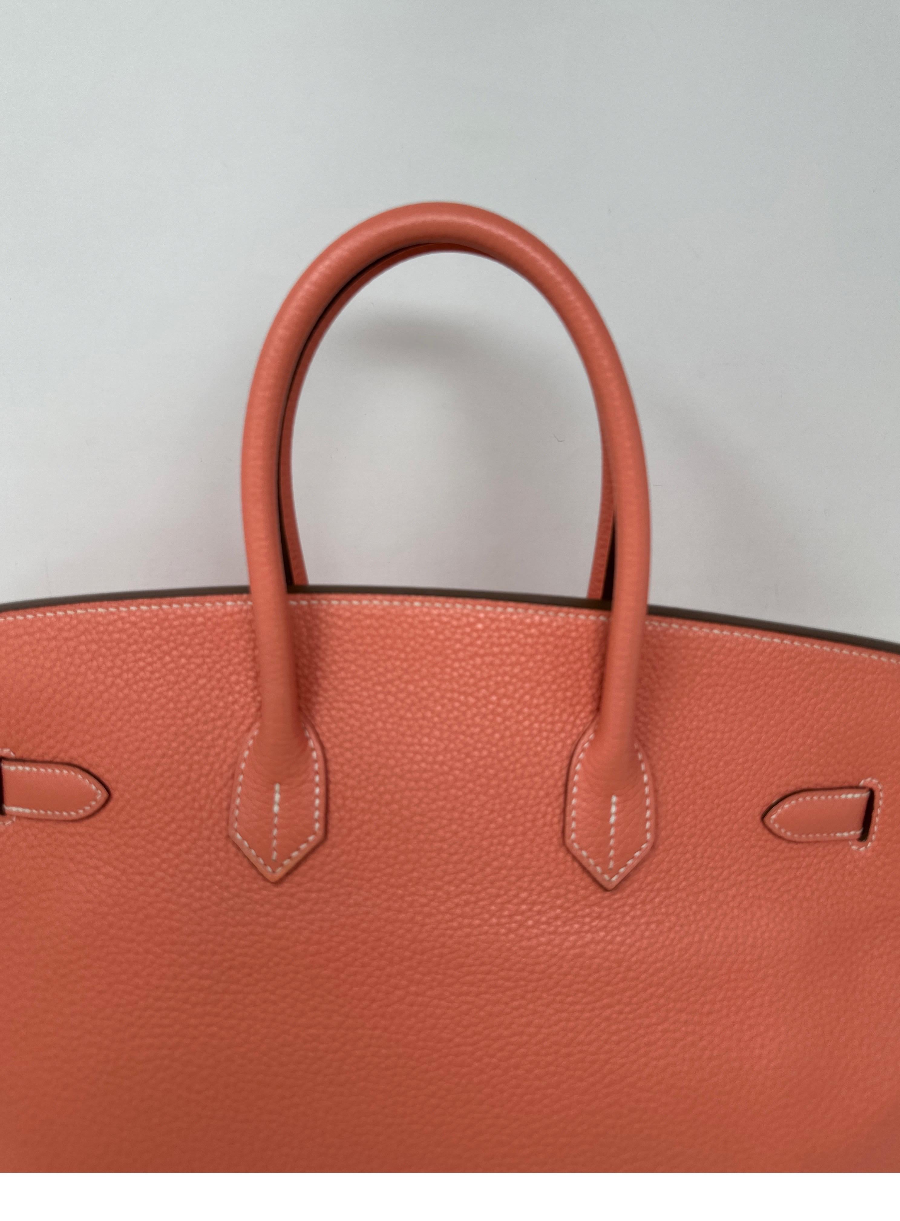 Crevette Birkin 35 Tasche von Hermès  im Angebot 14