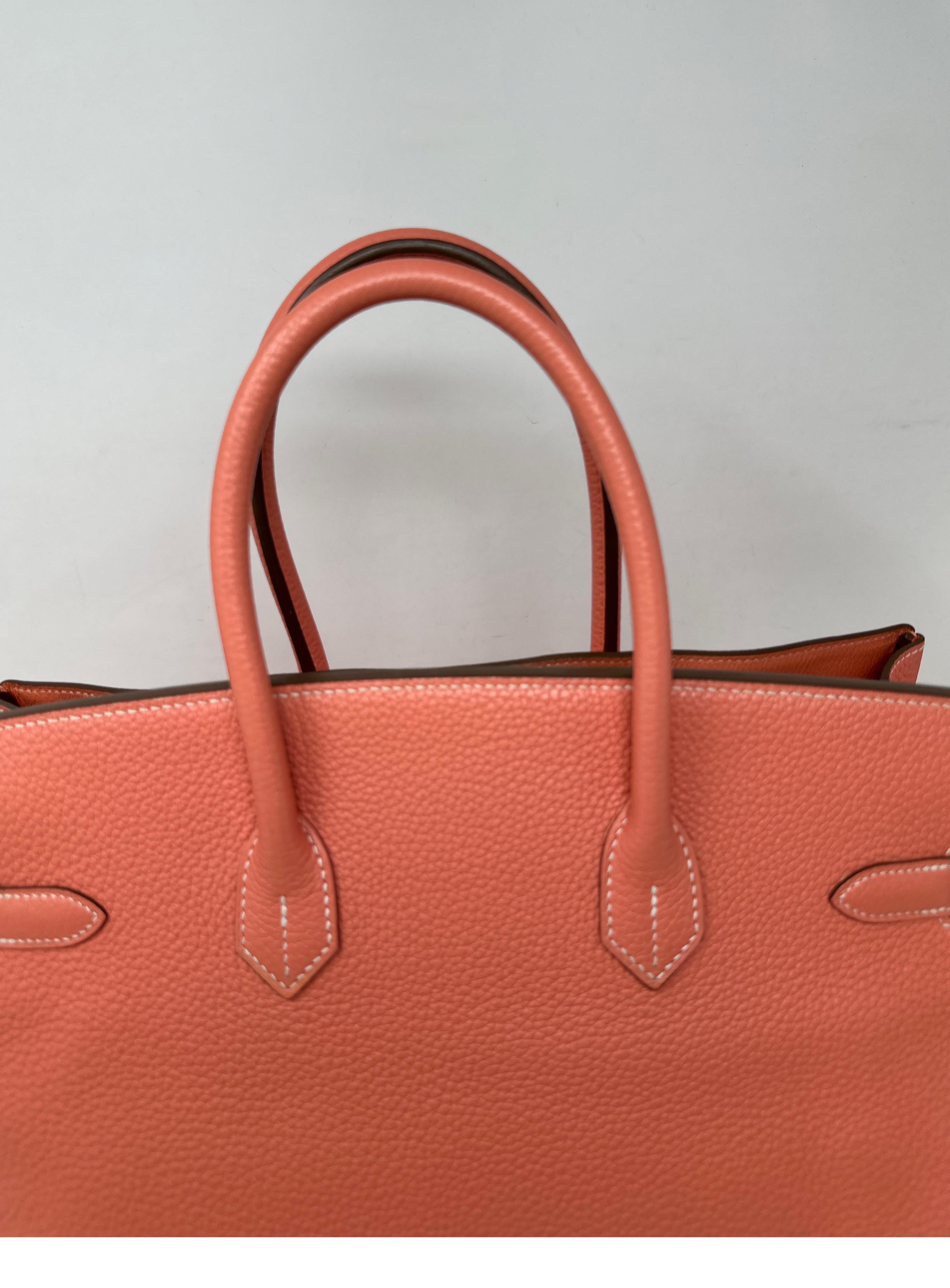 Hermes Crevette Birkin 35 Bag  For Sale 3