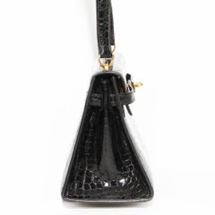 Hermès Croc Mini Kelly (20cm) Vintage 1981