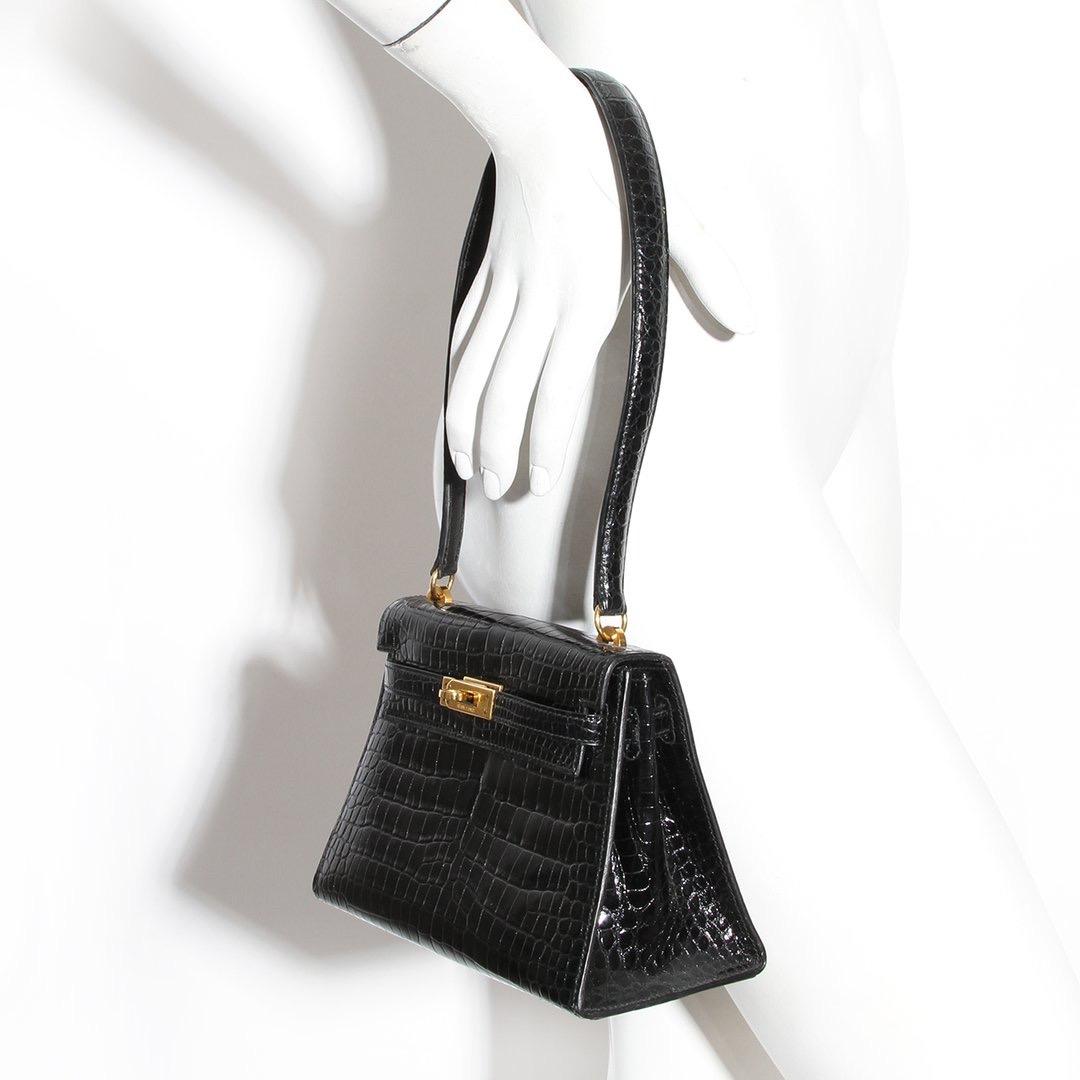 hermes croc mini kelly