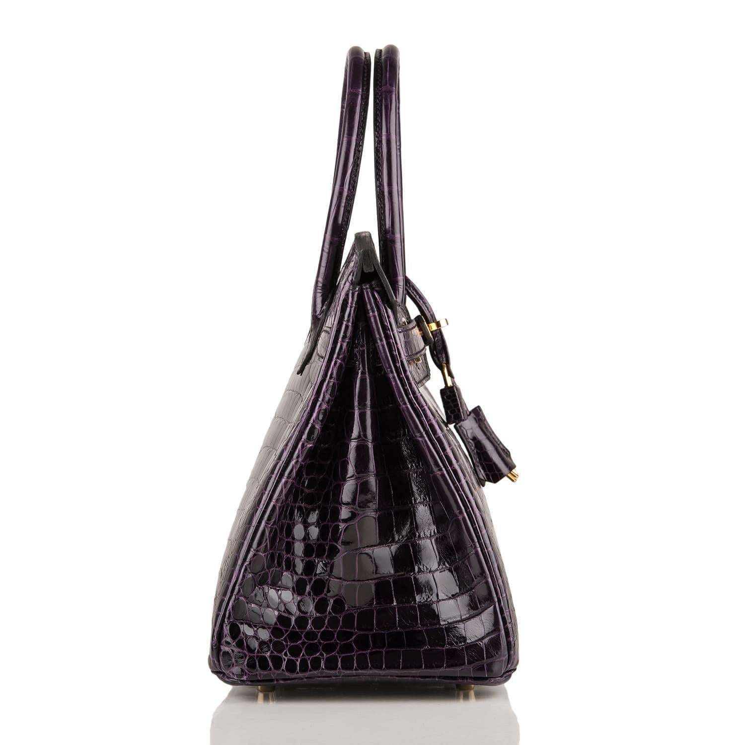 hermes aubergine