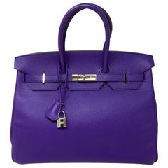 Hermes Crocus Birkin 35 Bag