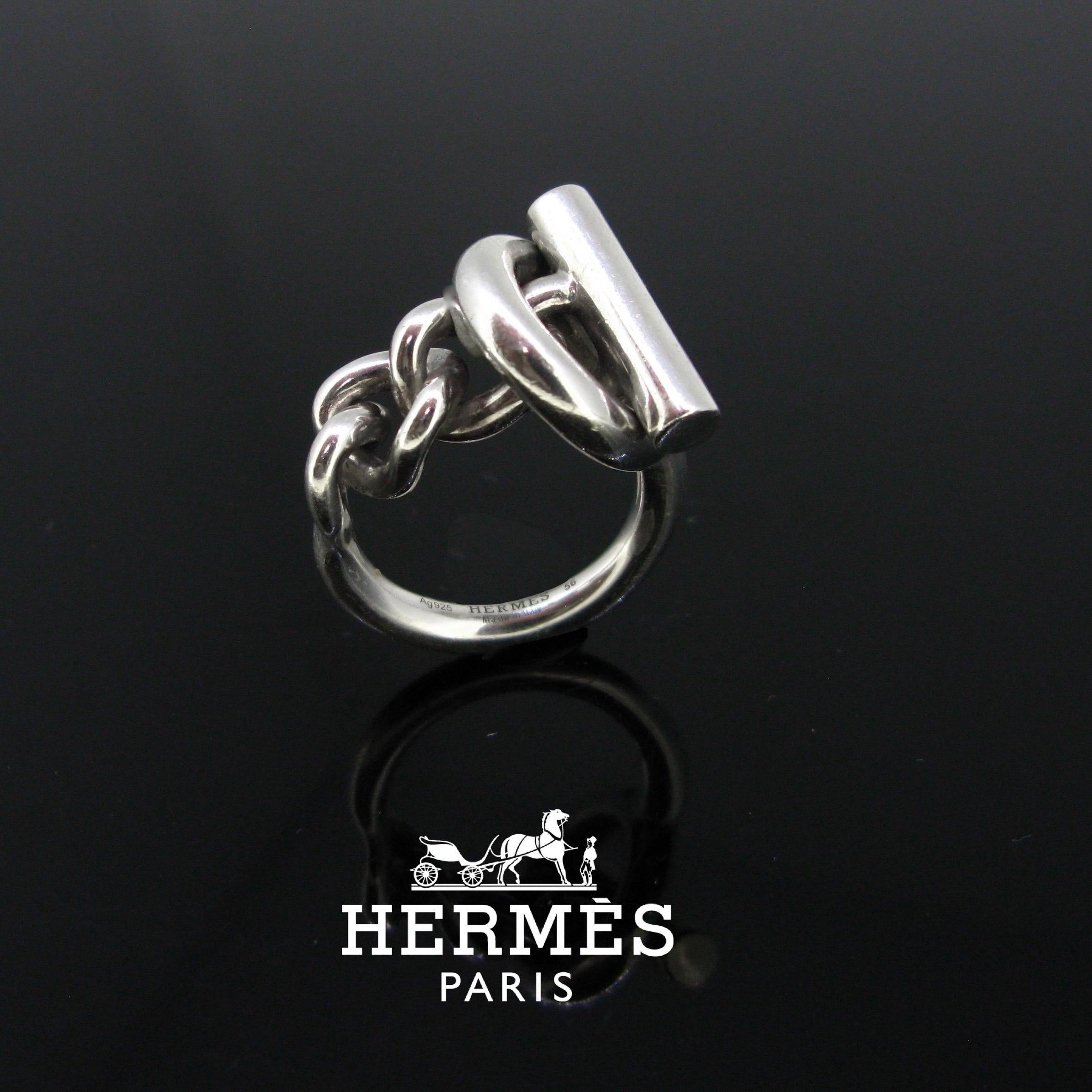 hermes chain ring