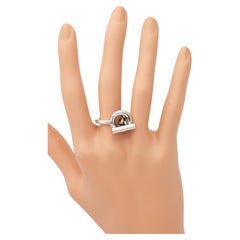 Hermès Croisette Ring in Sterling Silver