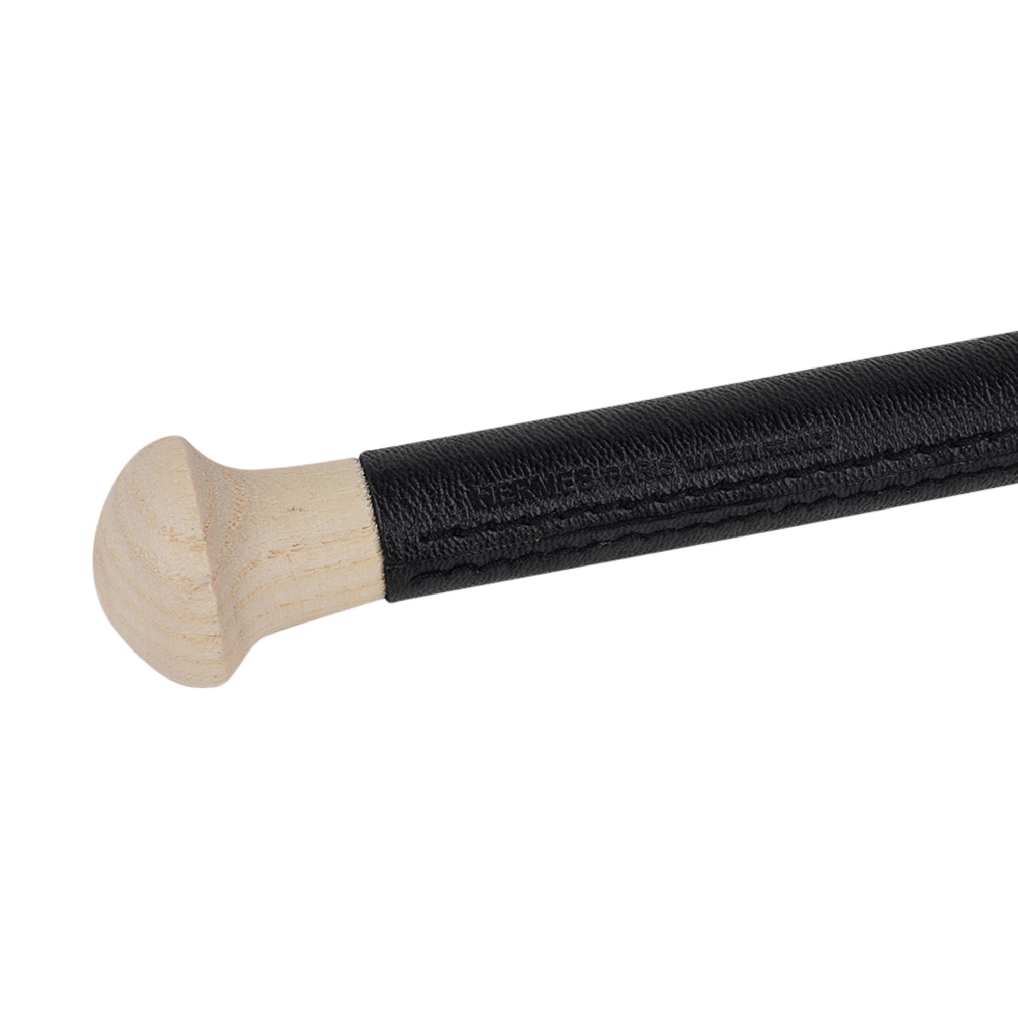 Hermes Crop Hackberry Wood Aniline Goatskin  New w/Box In New Condition In Miami, FL